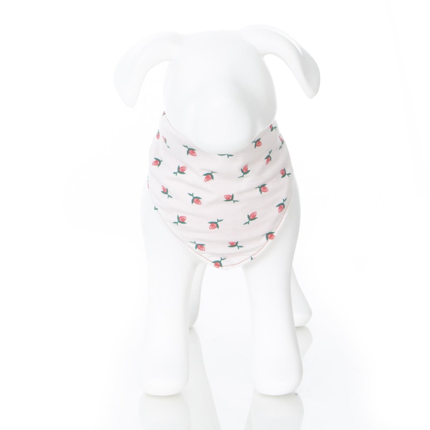 Print Dog Bandana in Natural Rose Bud