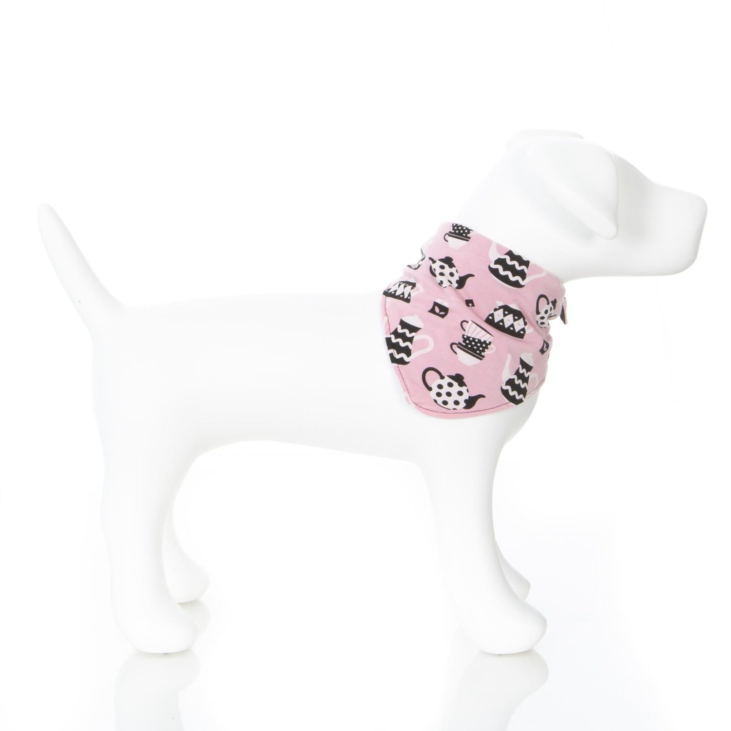 Print Dog Bandana in Teatime