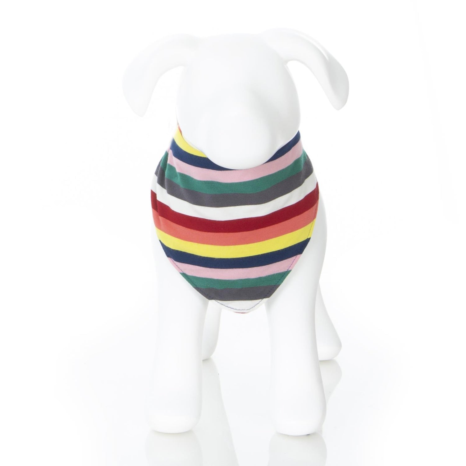 Print Dog Bandana in Bright London Stripe