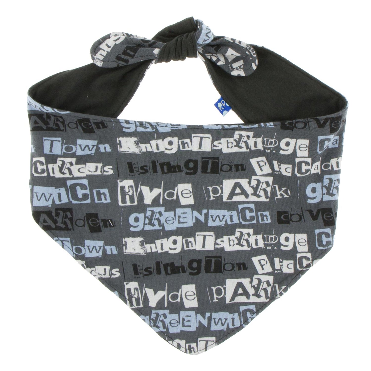 Print Dog Bandana in Stone London Towns