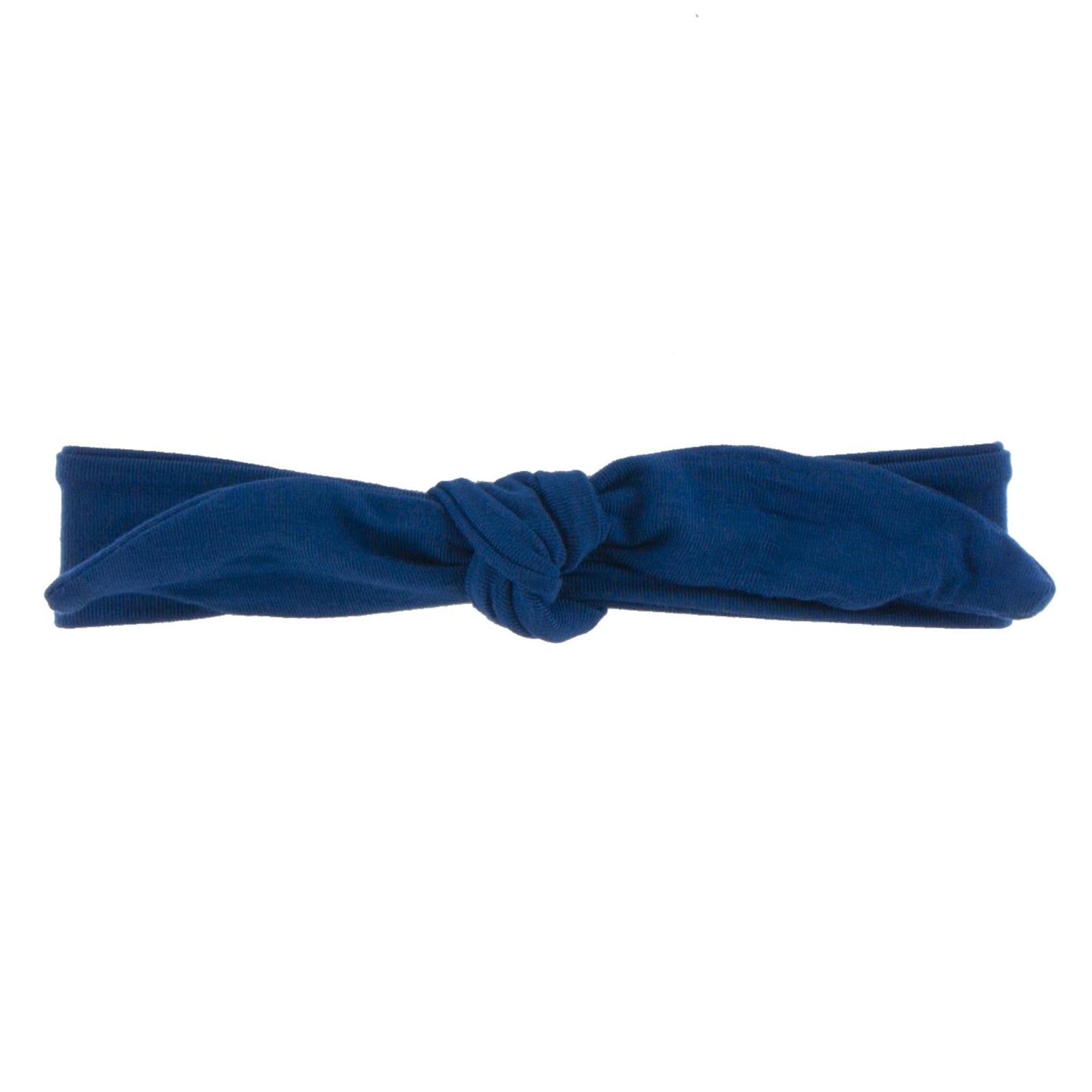 Bow Headband in Navy