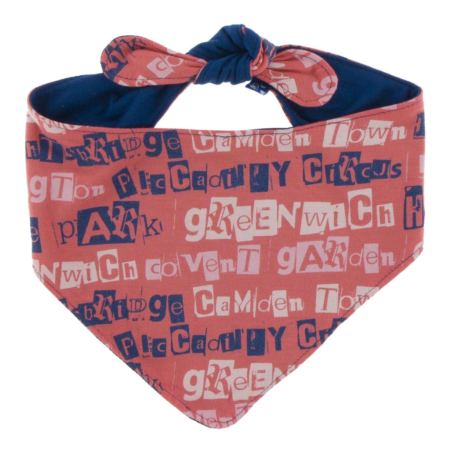 Print Dog Bandana in English Rose London Towns