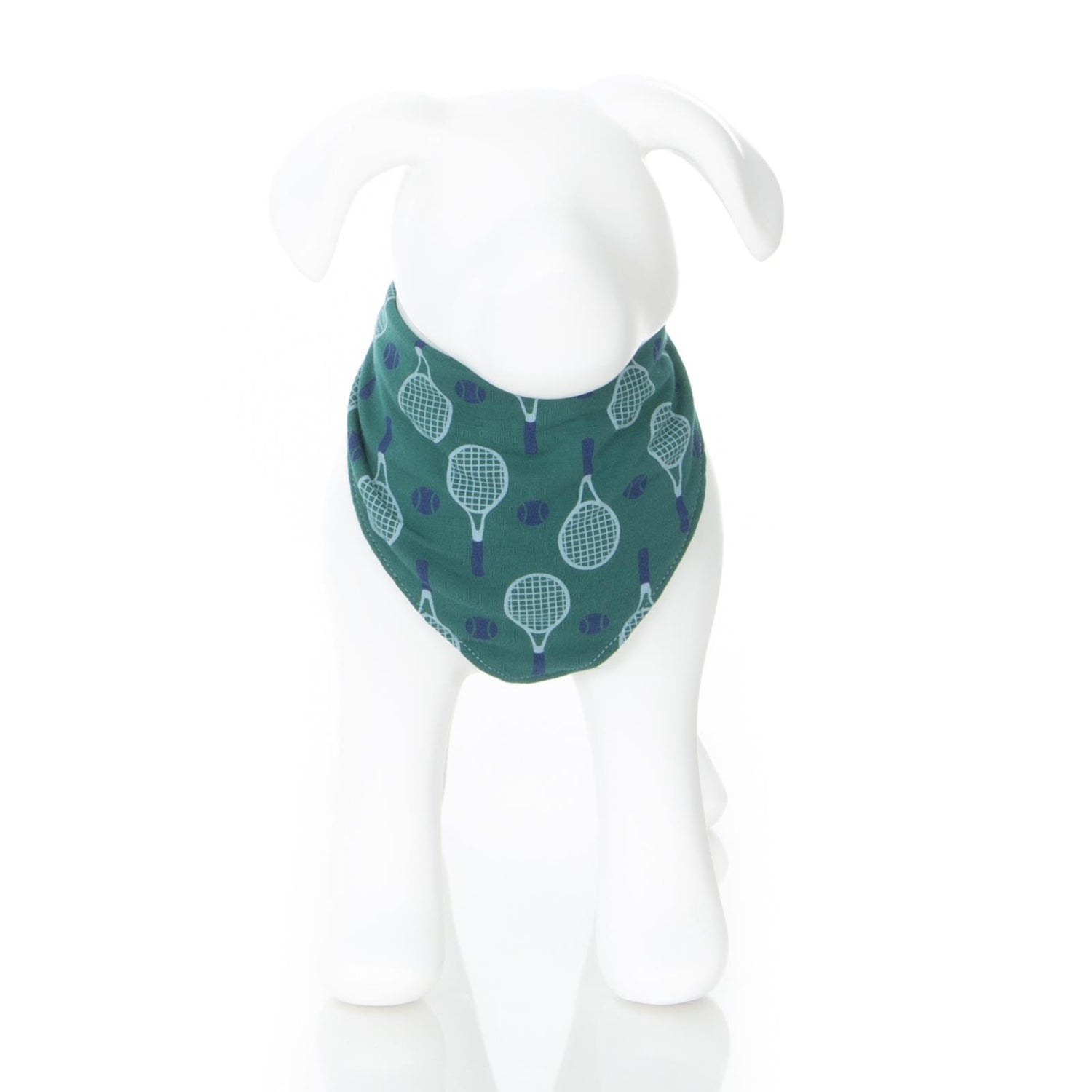 Print Dog Bandana in Ivy Tennis