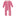Print Coverall with Zipper in Flamingo Poodles (258491)