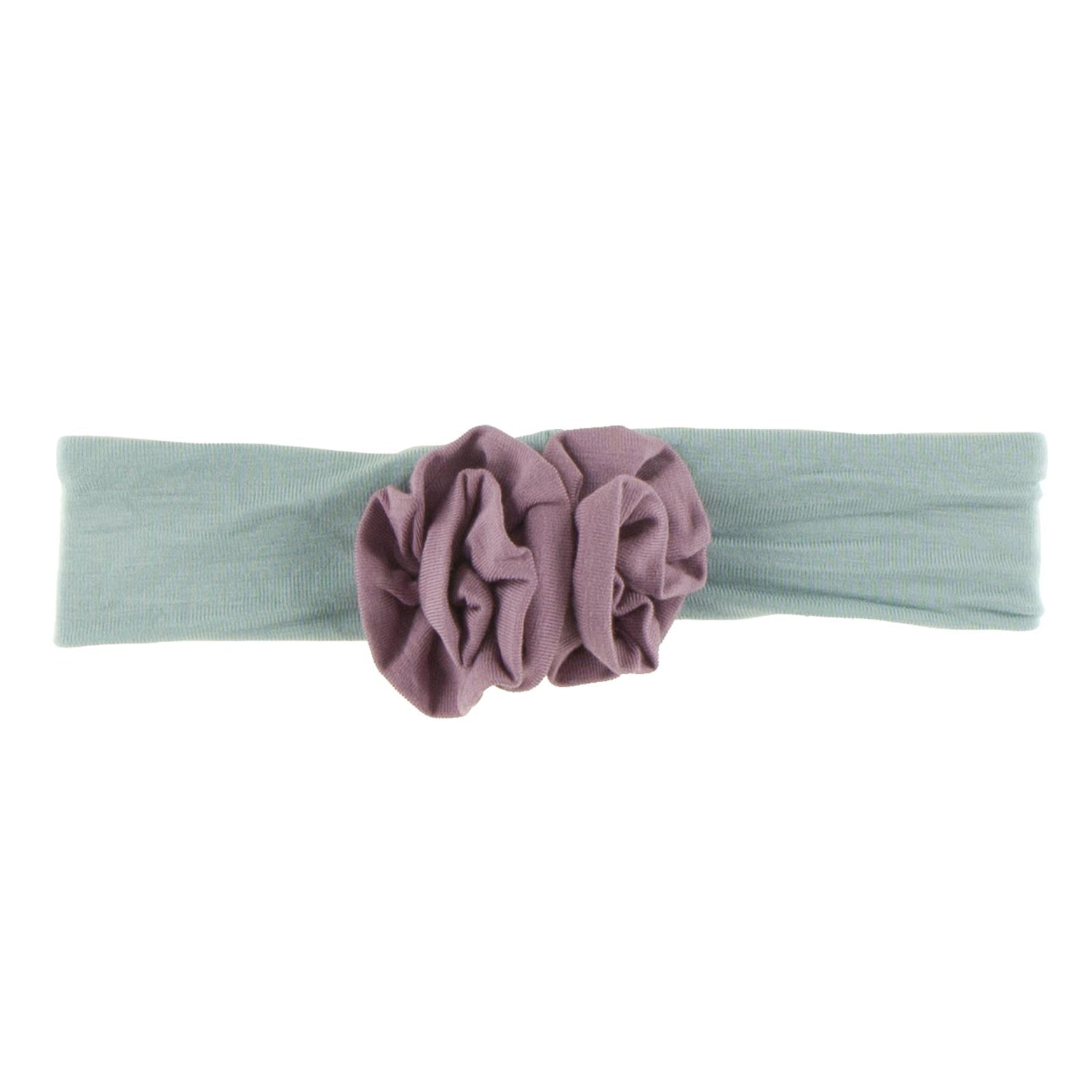 Flower Headband in Jade with Pegasus