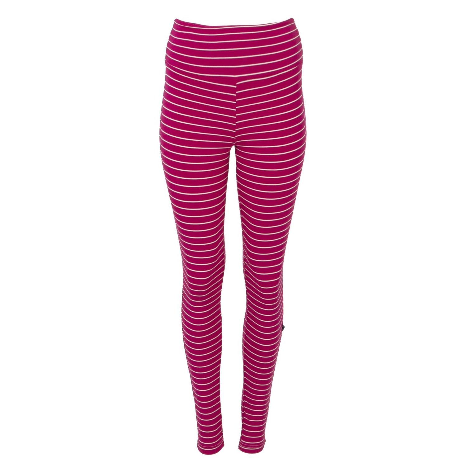 Print Women's Luxe Leggings in Tokyo Dragonfruit Stripe