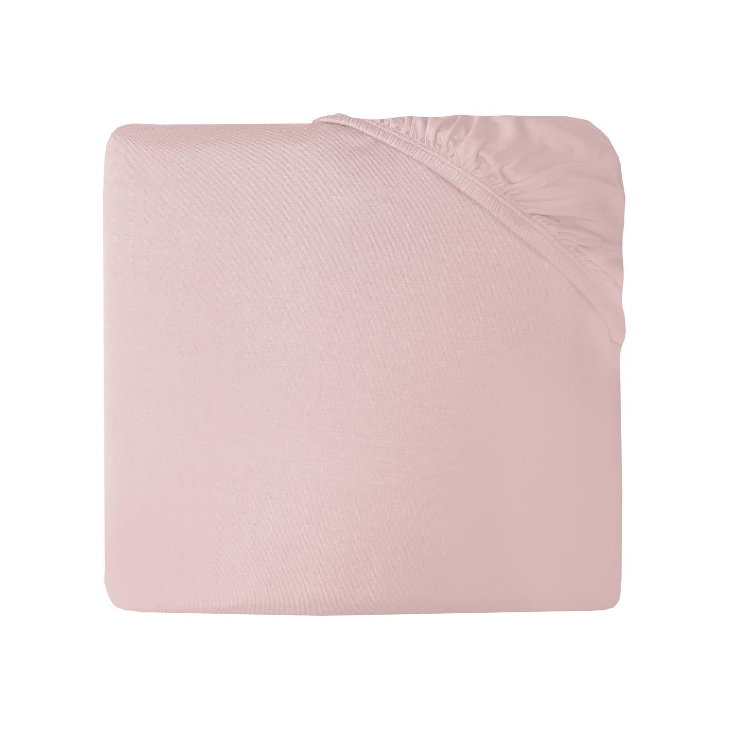 Grow-with-Me Twin to Full Fitted Sheet in Baby Rose