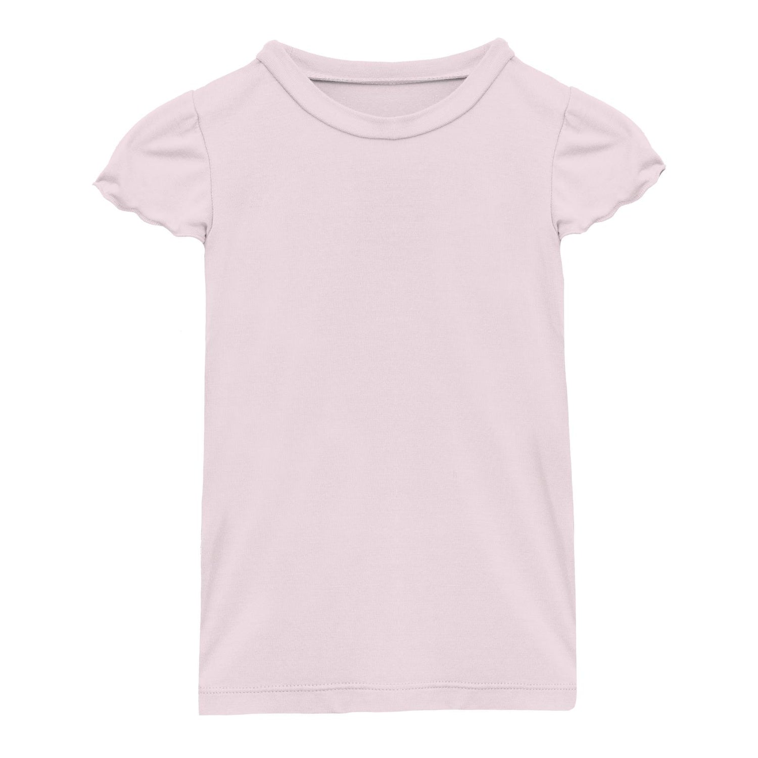 Flutter Sleeve Tee in Shrinking Violet (336210)