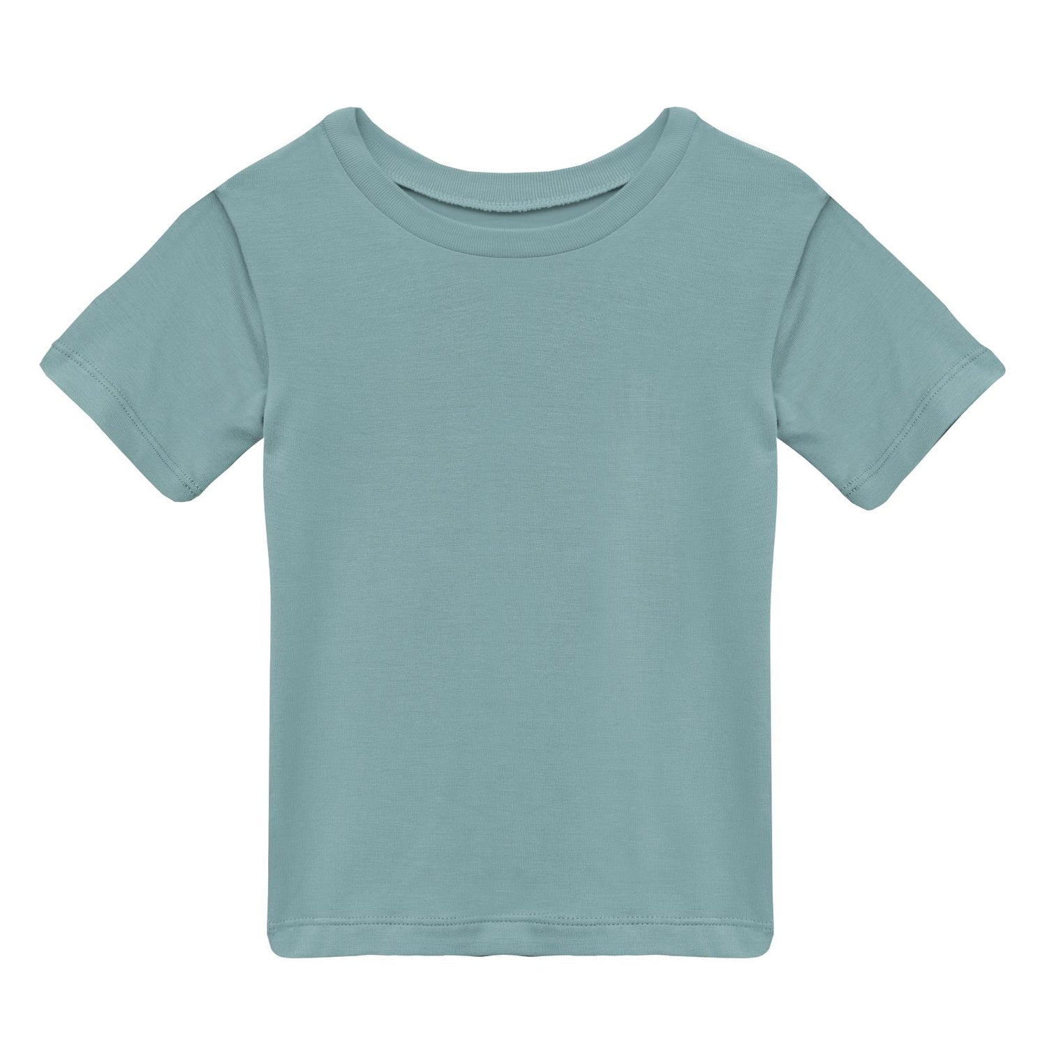 Short Sleeve Easy Fit Crew Neck Tee in Jade (336263)