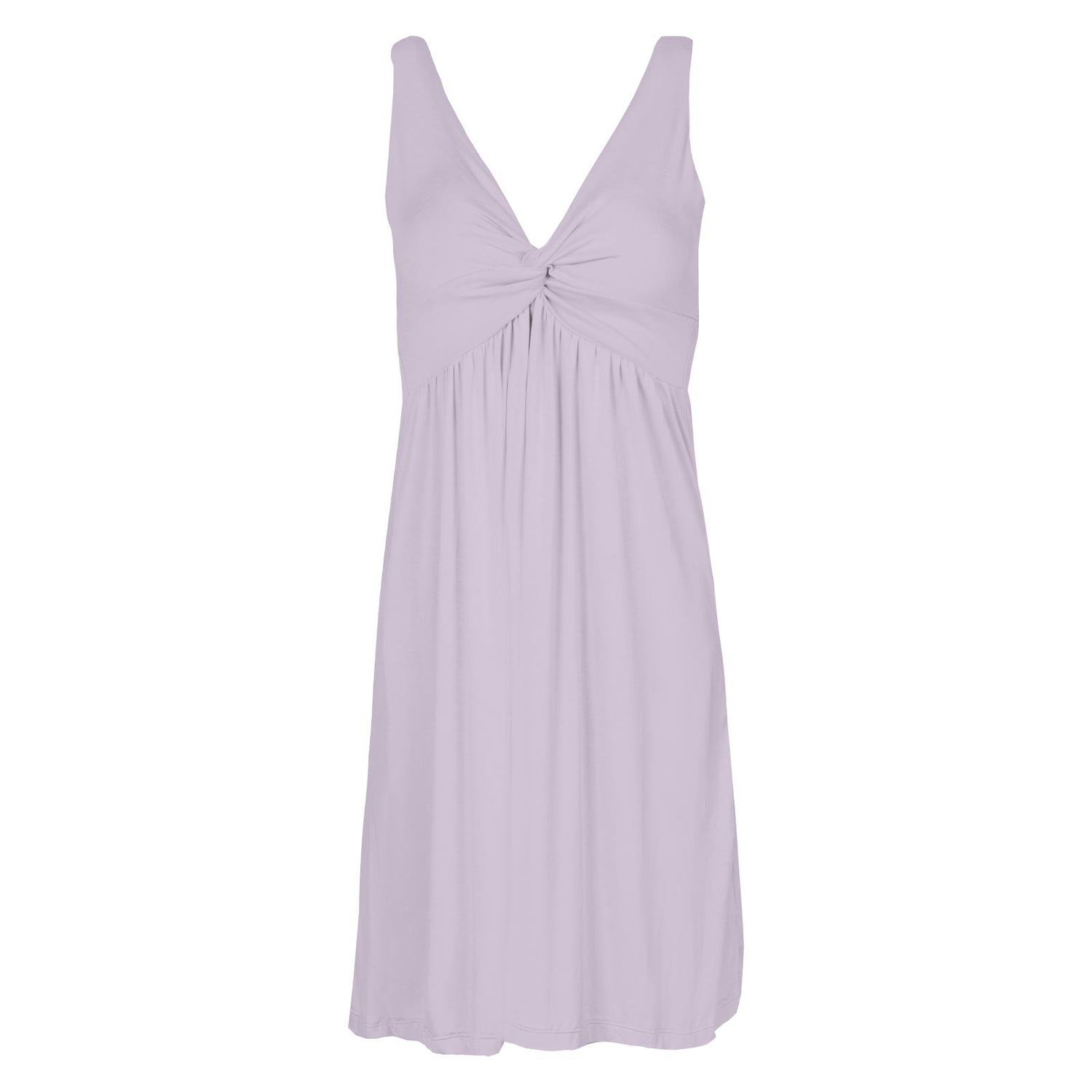 Women's Knee-Length Twist Nightgown in Thistle (336418)