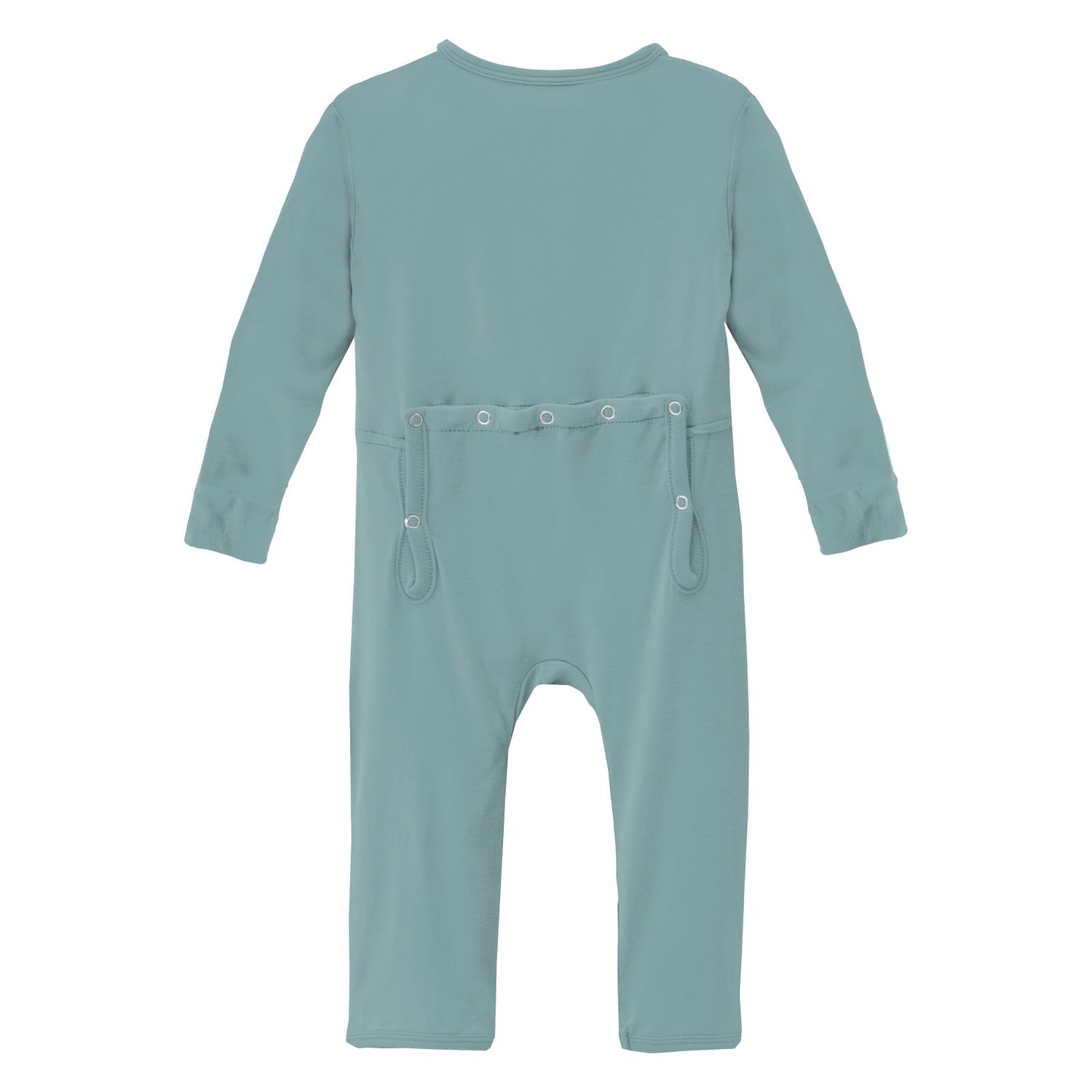 Coverall with 2 Way Zipper in Jade (337575)