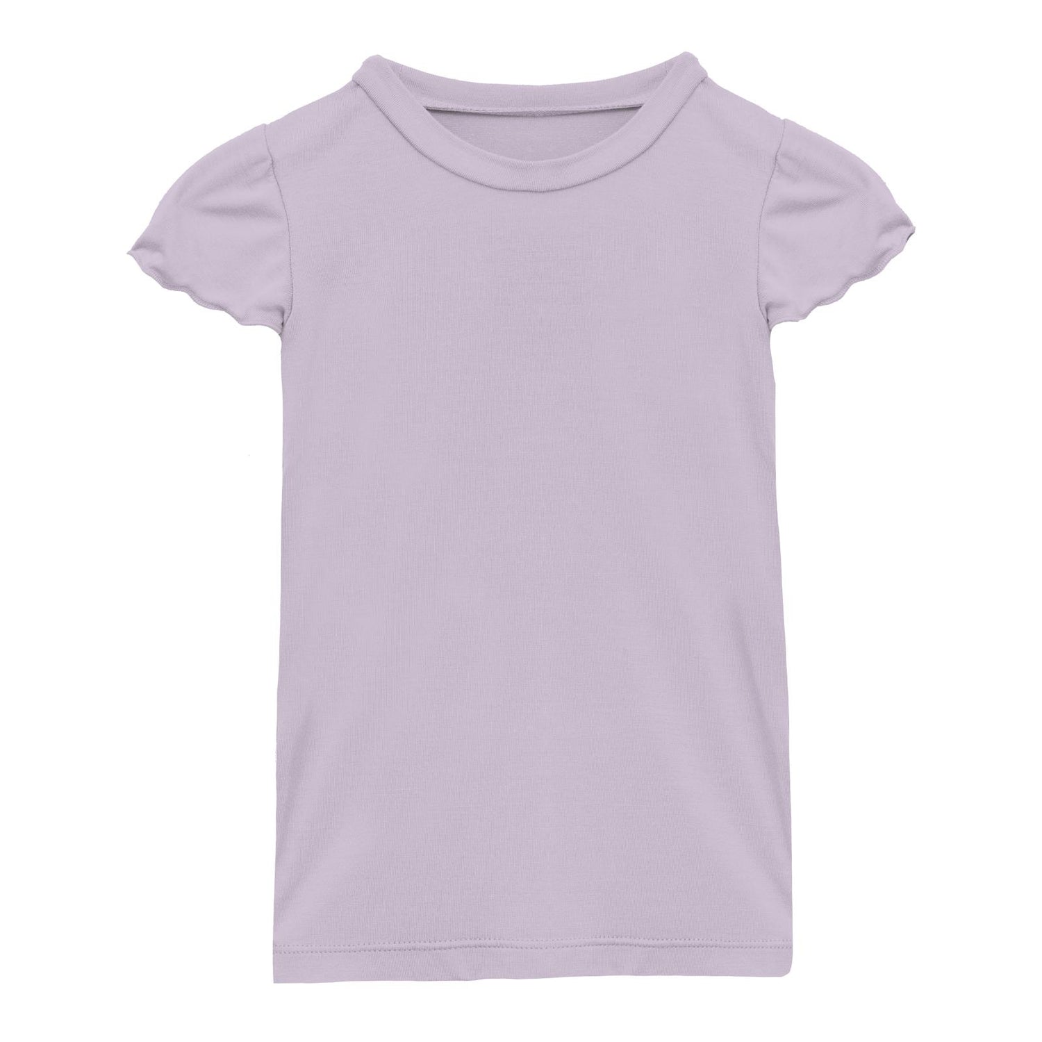 Flutter Sleeve Tee in Thistle (337867)