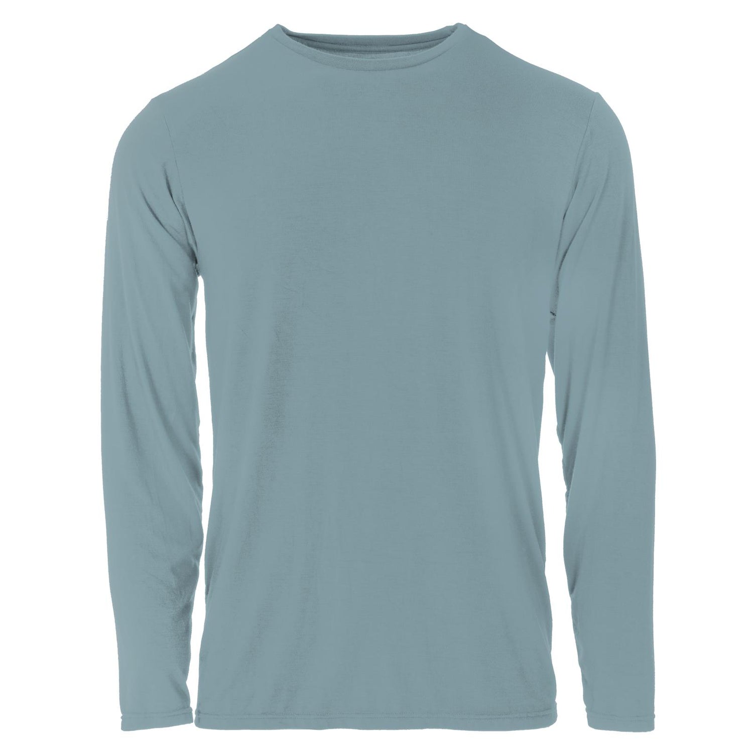 Men's Long Sleeve Crew Neck Tee in Stormy Sea