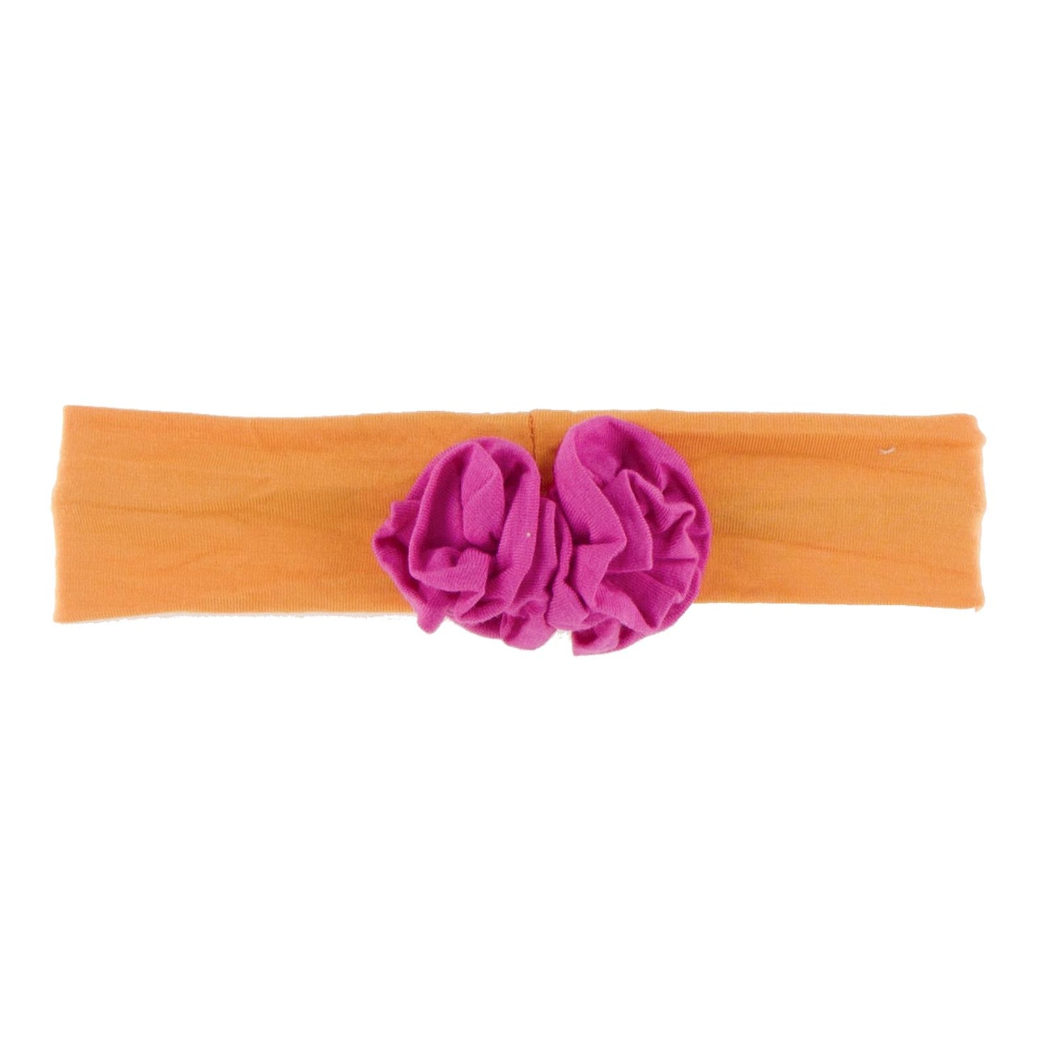 Flower Headband in Apricot with Calypso