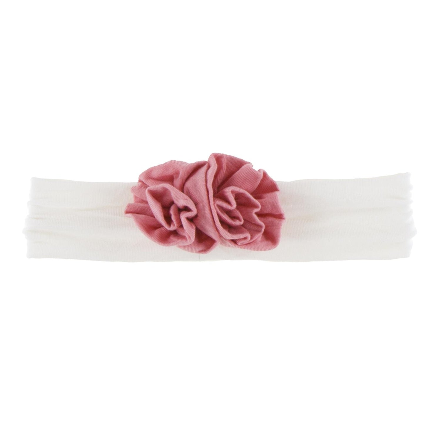 Flower Headband in Natural with Strawberry