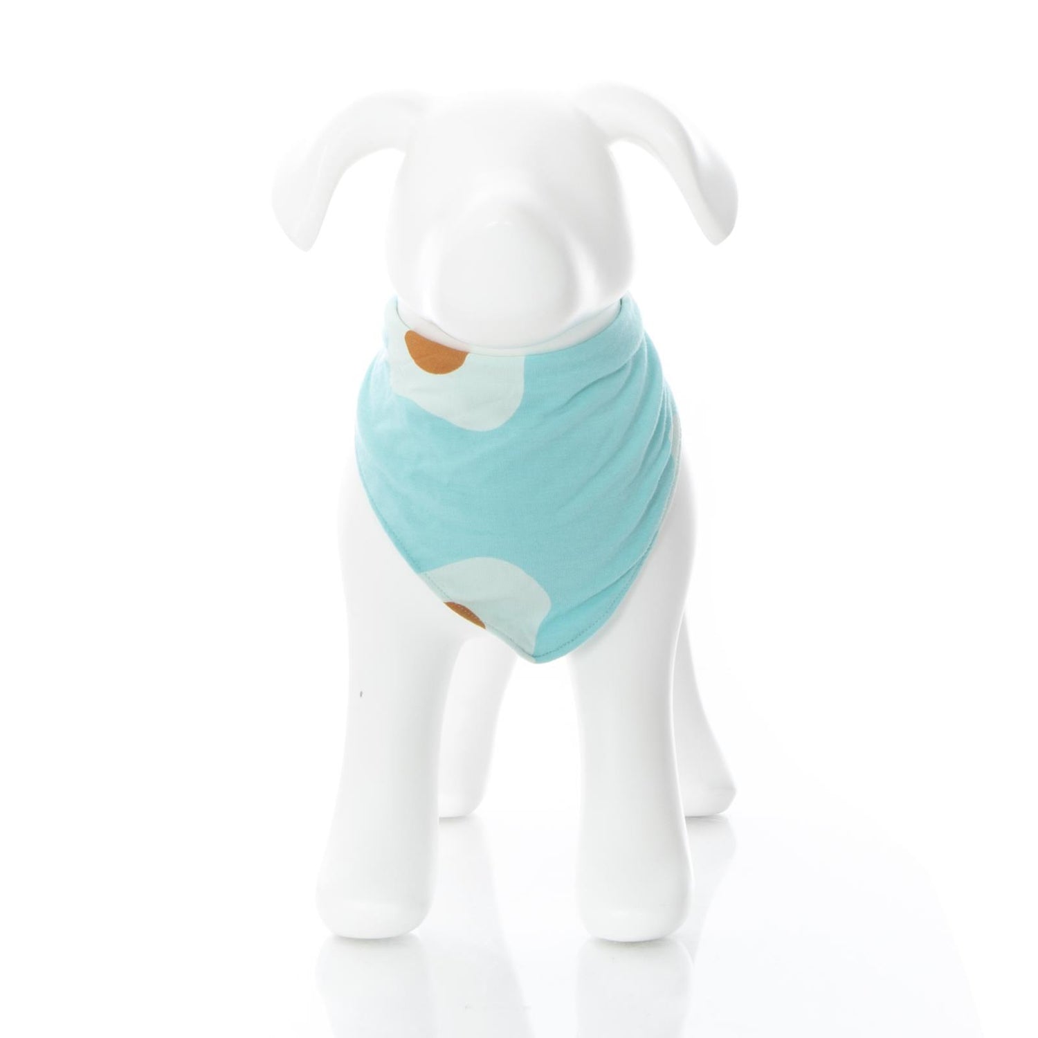 Print Dog Bandana in Iceberg Eggs