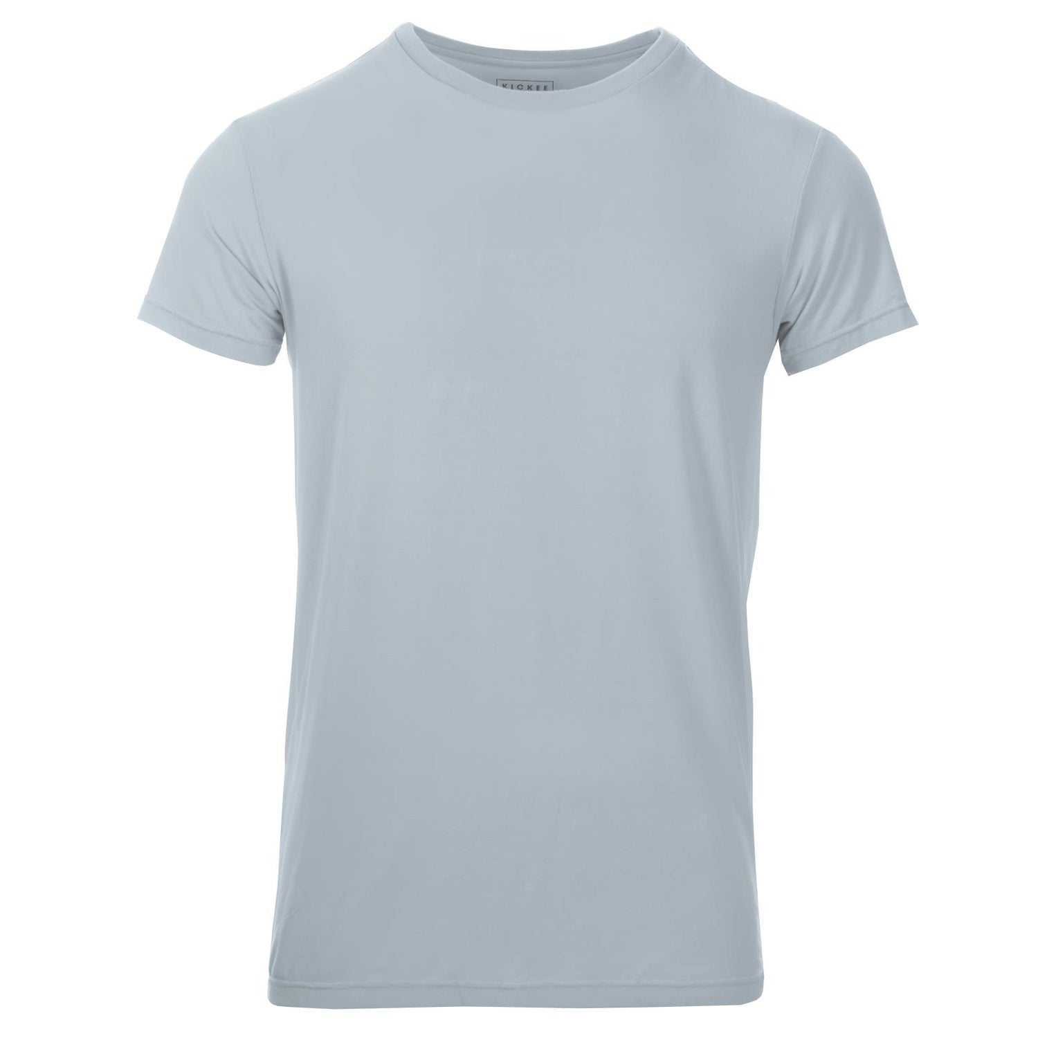 Men's Short Sleeve Crew Neck Tee in Illusion Blue