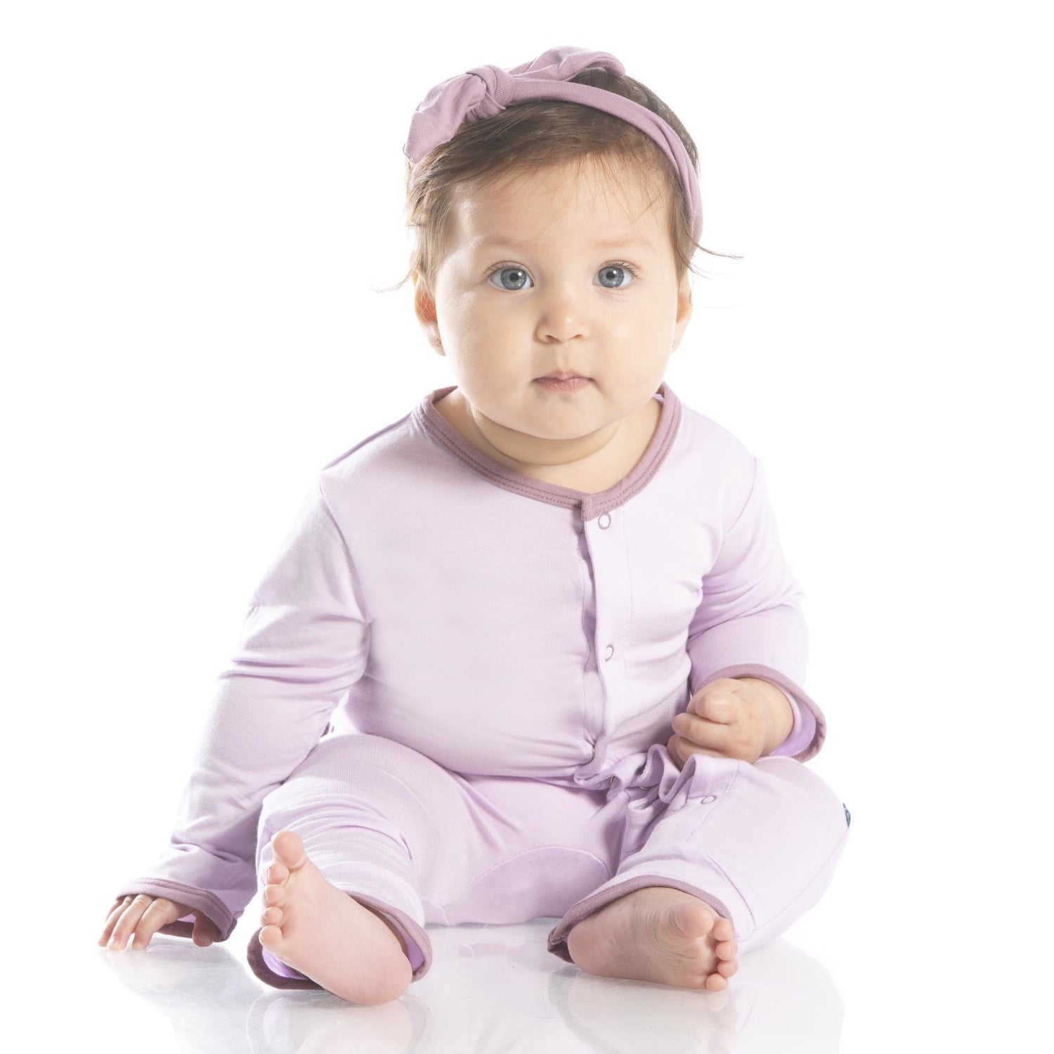 Holiday Applique Coverall in Thistle Lop Eared Bunny