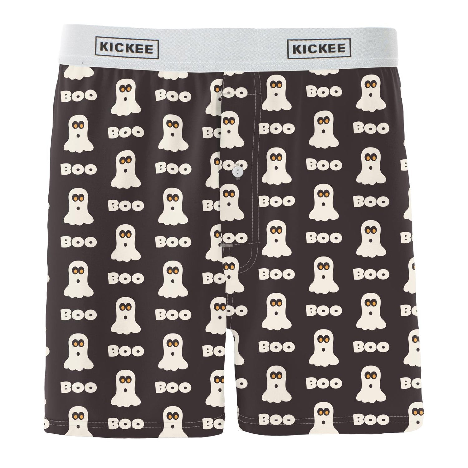 Men's Print Boxer Shorts in Midnight Boo