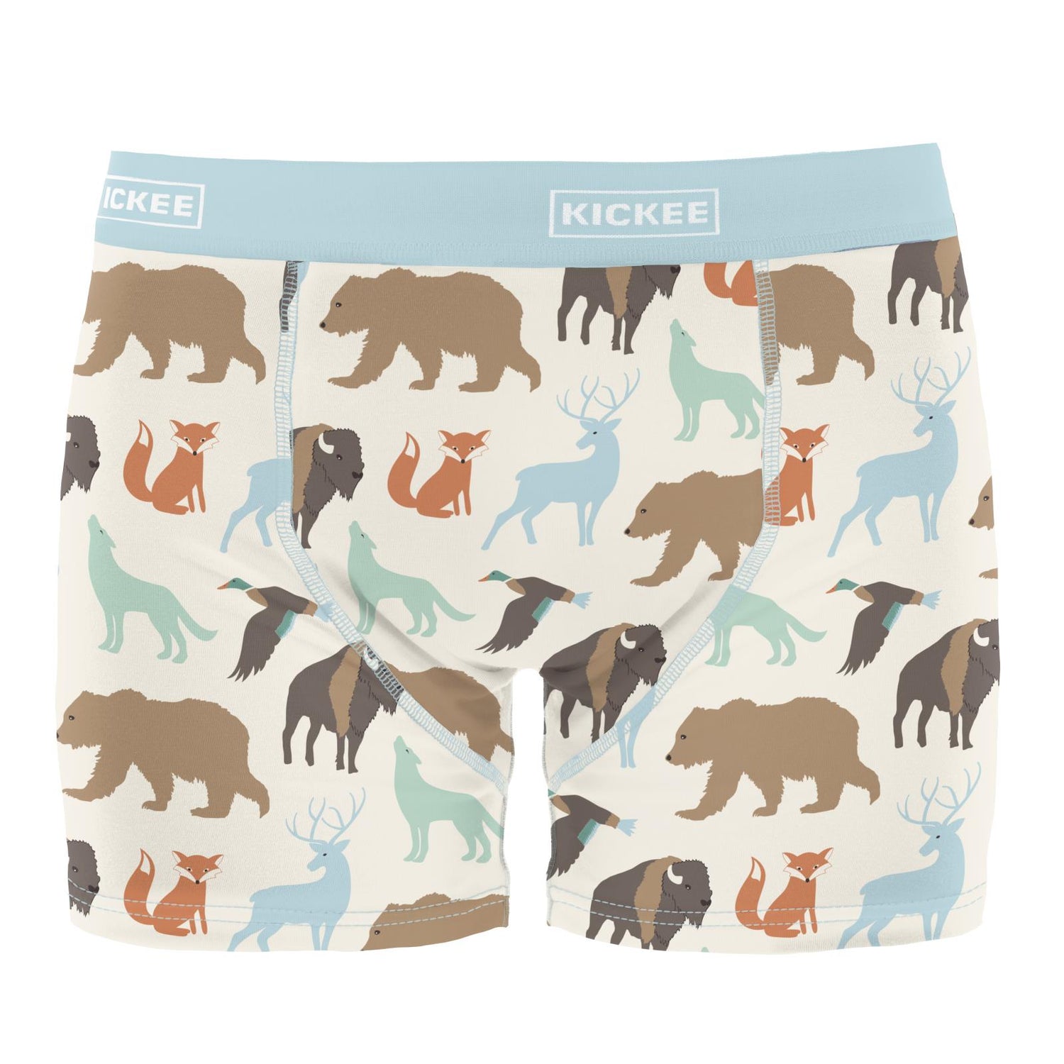 Men's Print Boxer Brief in Wildlife