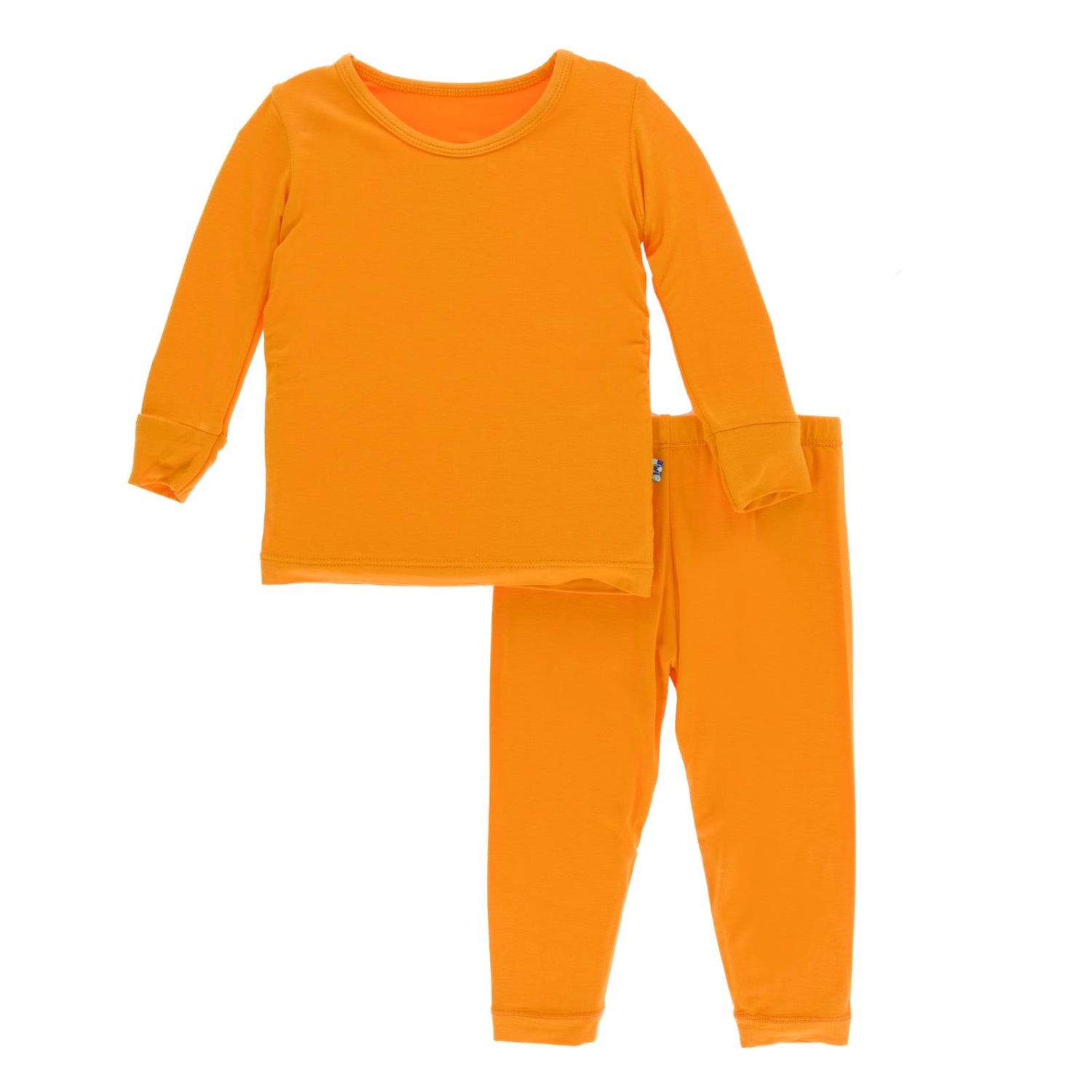 Long Sleeve Pajama Set in Apricot (356288)