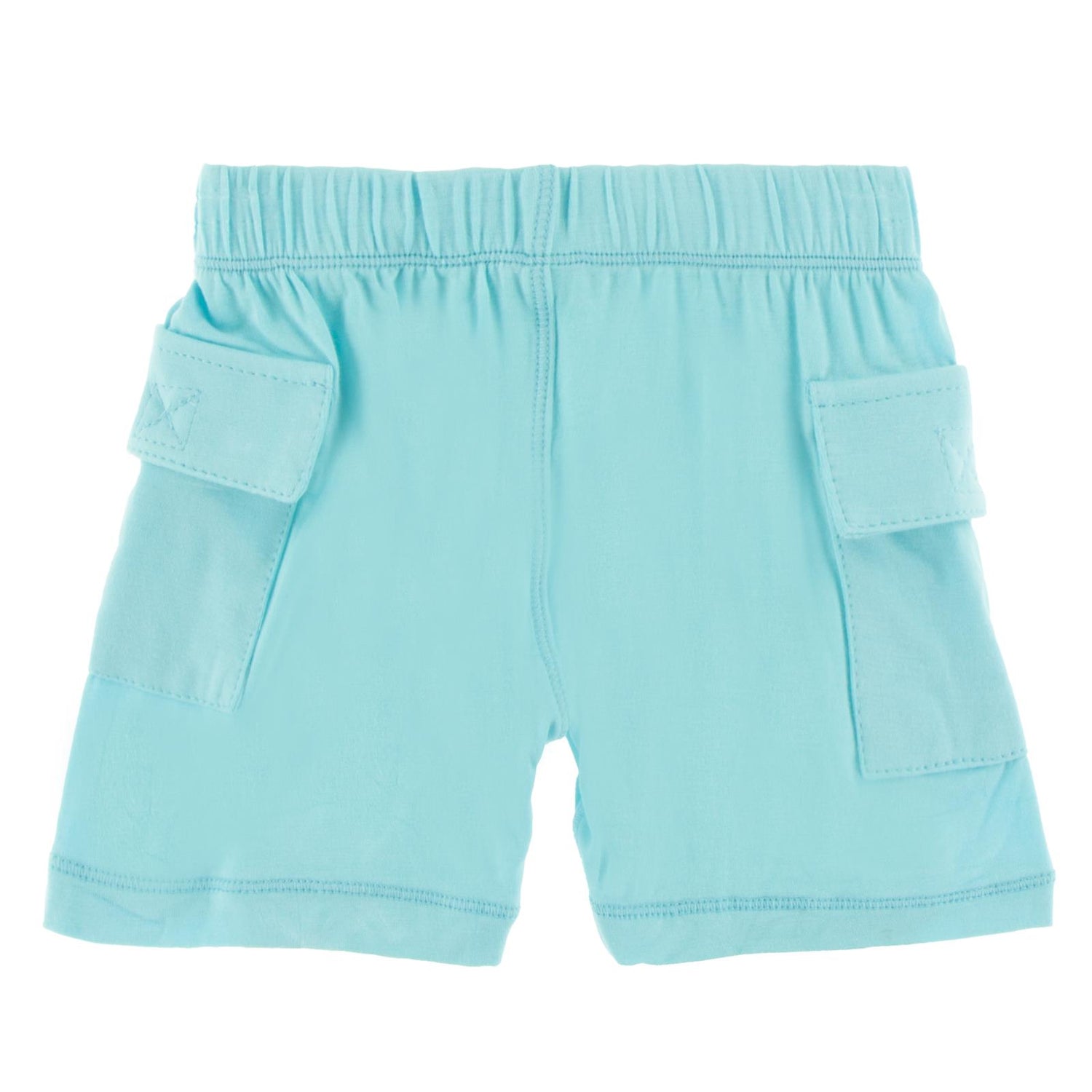 Boy Cargo Short in Shining Sea