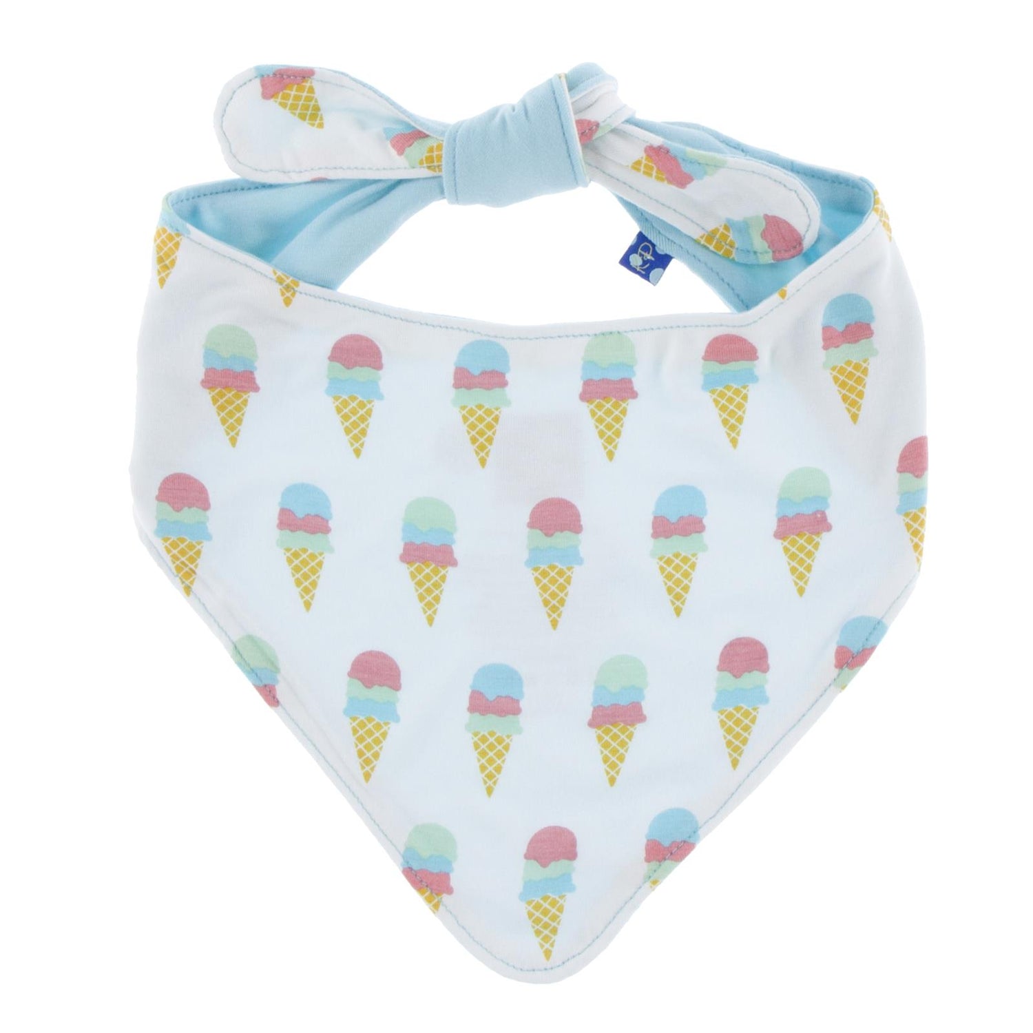 Print Dog Bandana in Natural Ice Cream