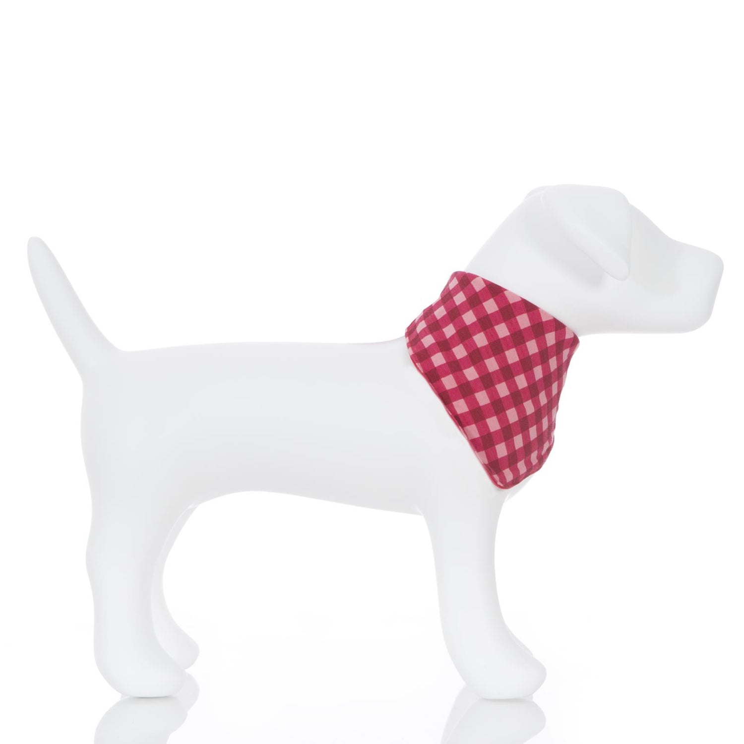 Print Dog Bandana in Flag Red Gingham