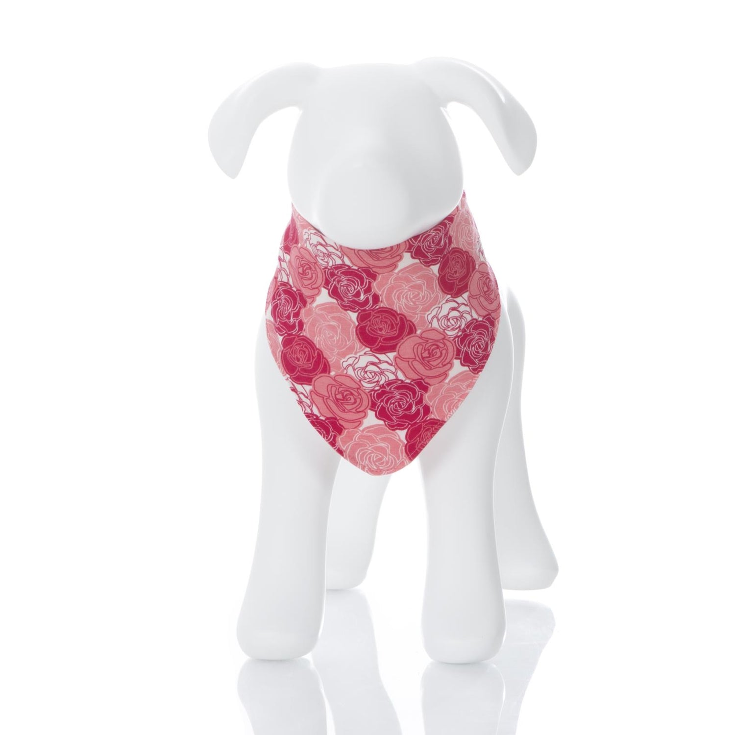 Print Dog Bandana in Roses