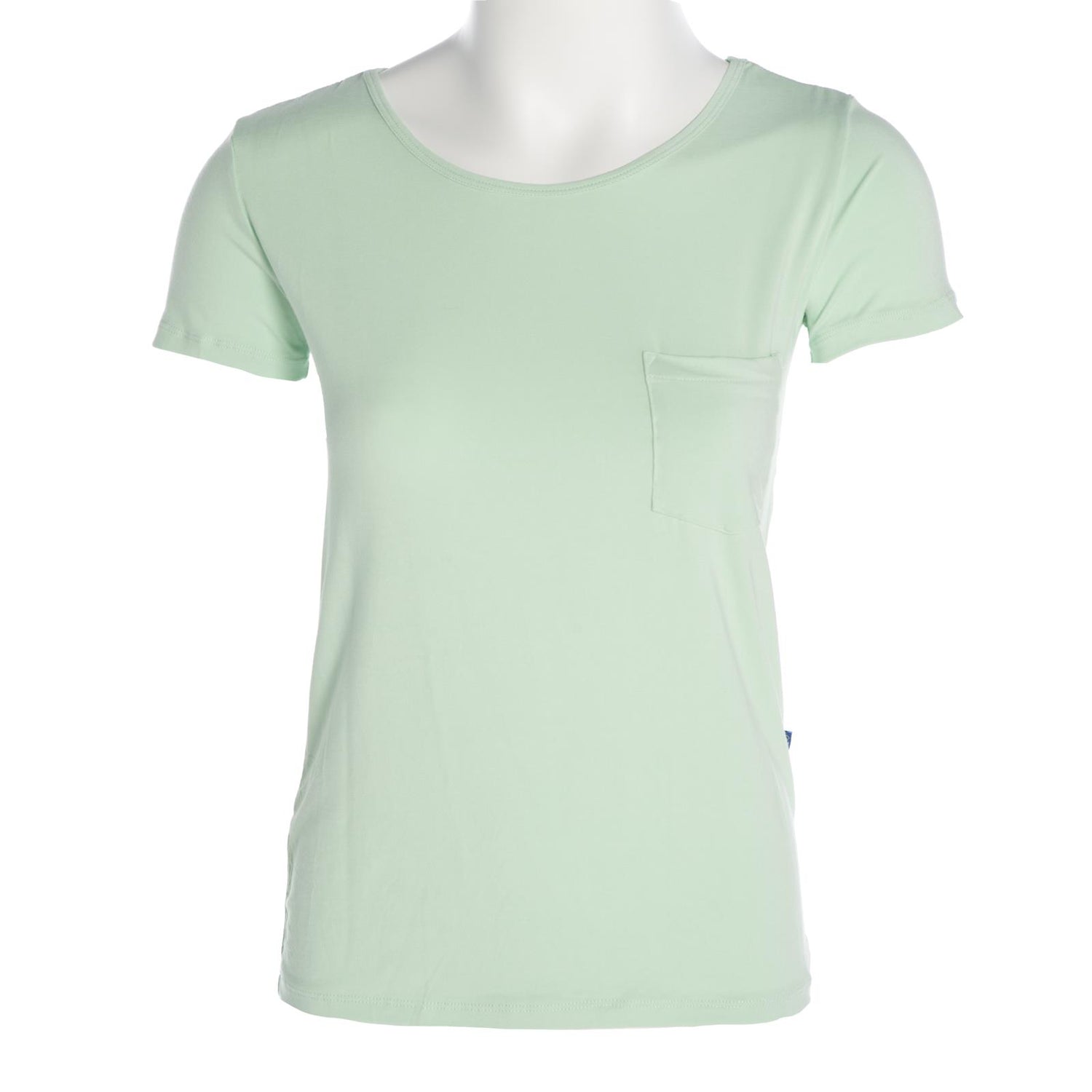 Short Sleeve Relaxed Tee with Pocket in Pistachio