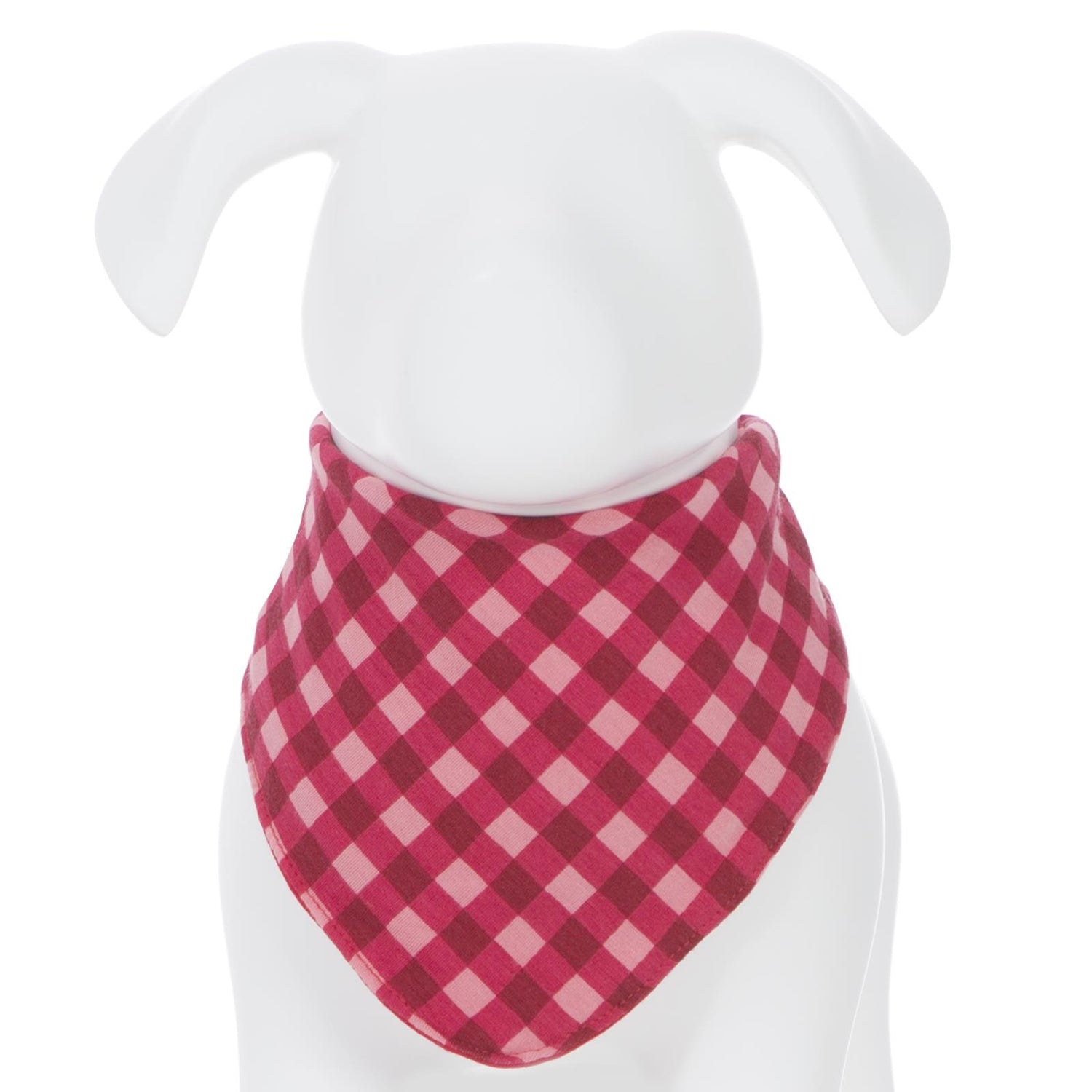 Print Dog Bandana in Flag Red Gingham