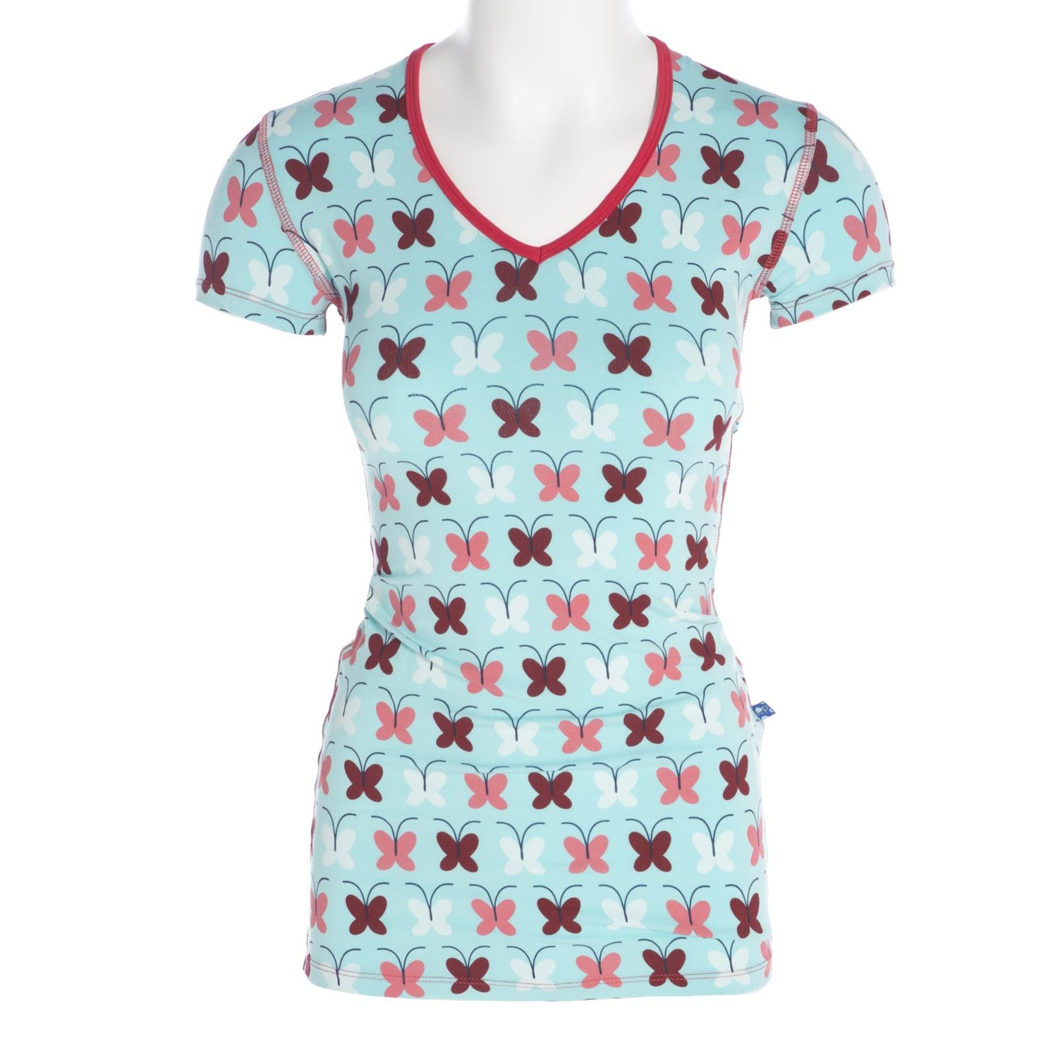 Print Short Sleeve One Tee in Tallulah's Butterfly