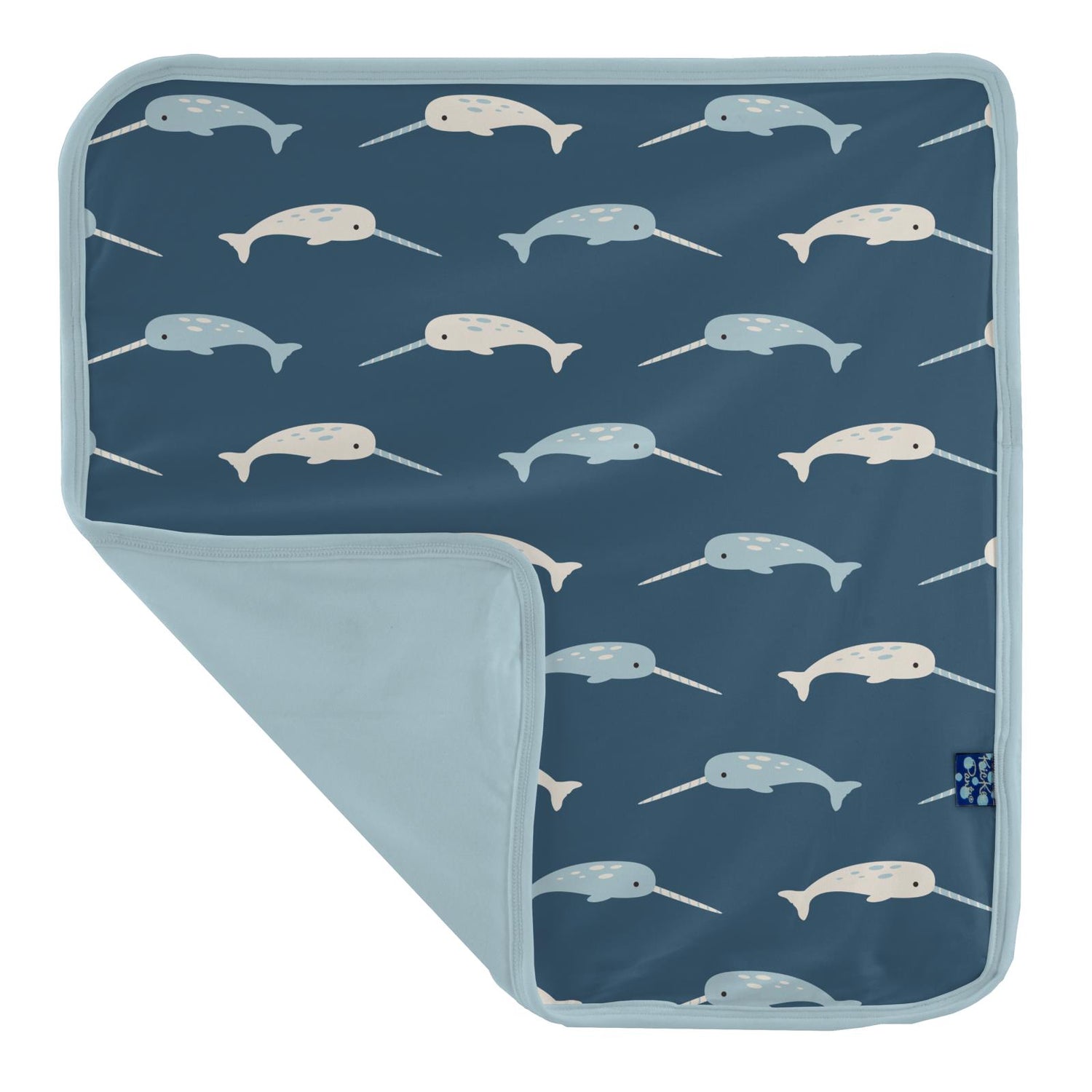 Print Lovey in Deep Sea Narwhal