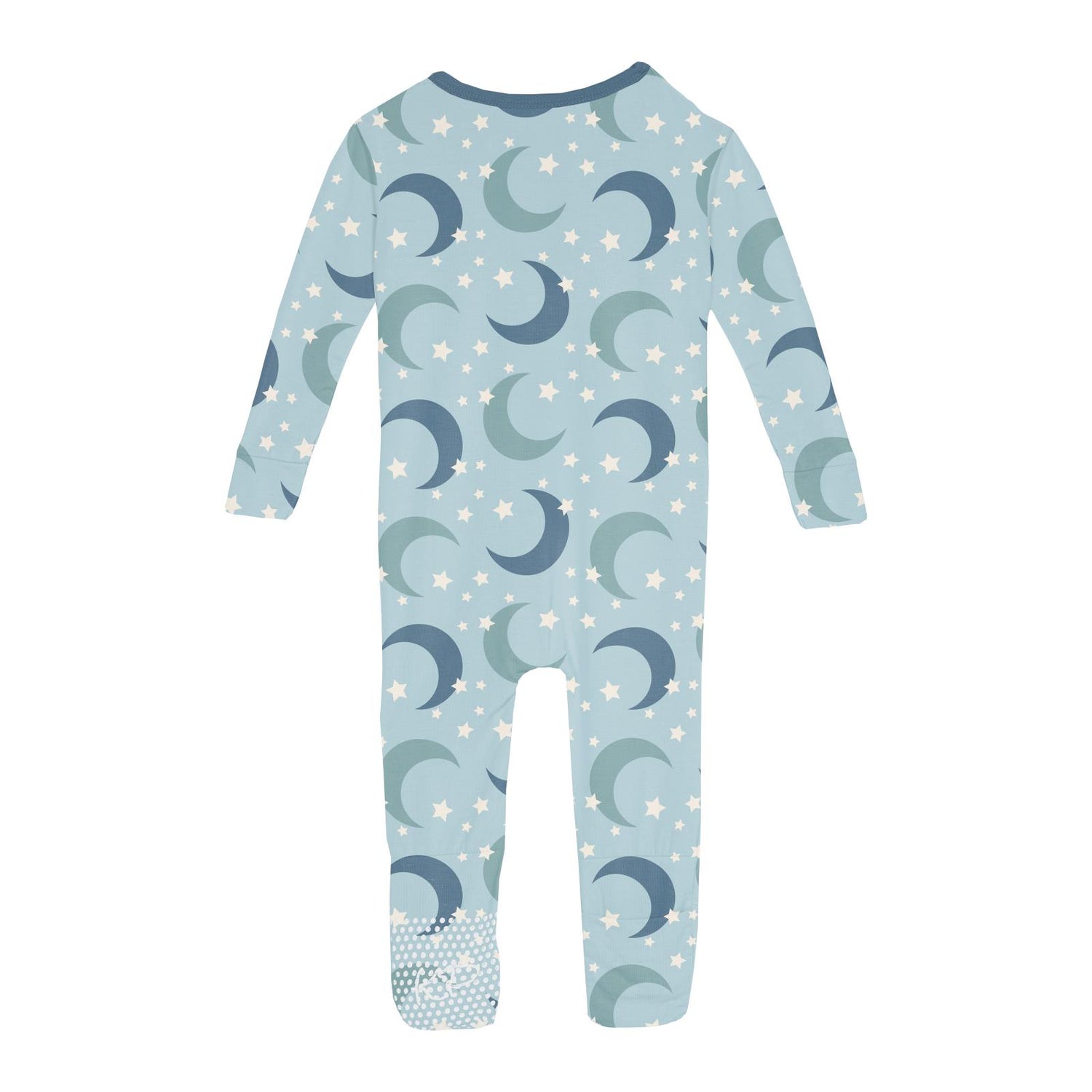 Print Convertible Sleeper with Zipper in Spring Sky Moon and Stars