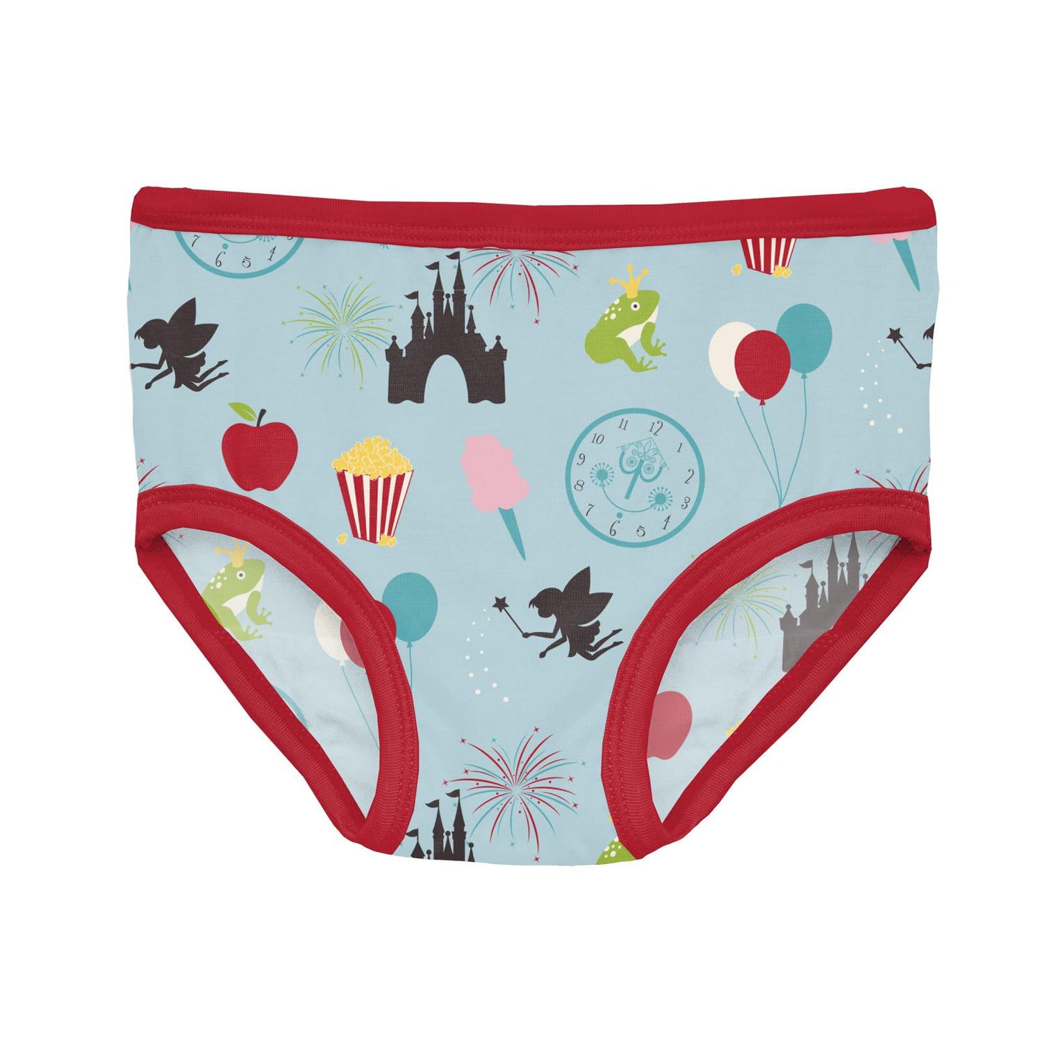 Print Girl's Underwear in Spring Sky Theme Park