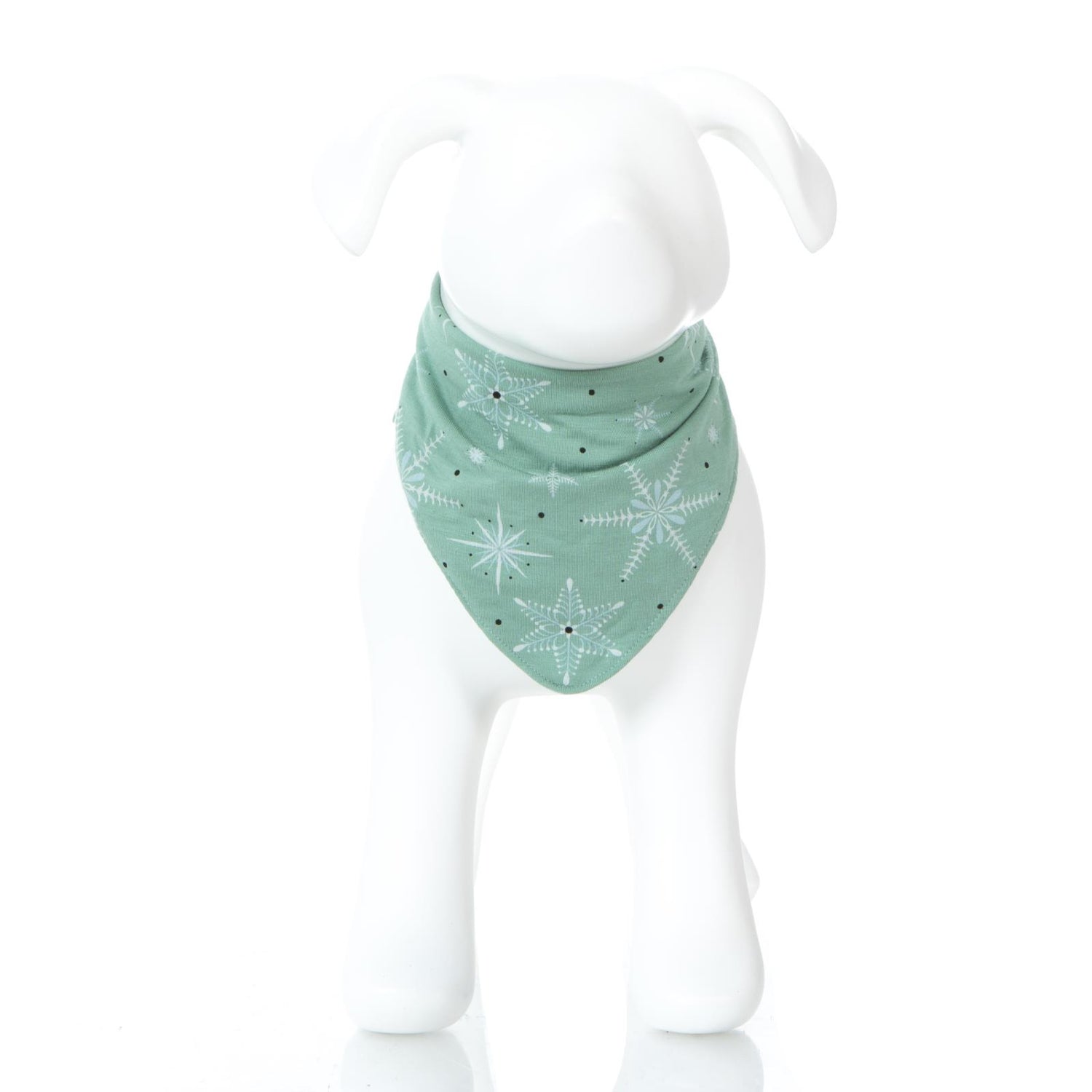 Print Dog Bandana in Shore Snowflakes