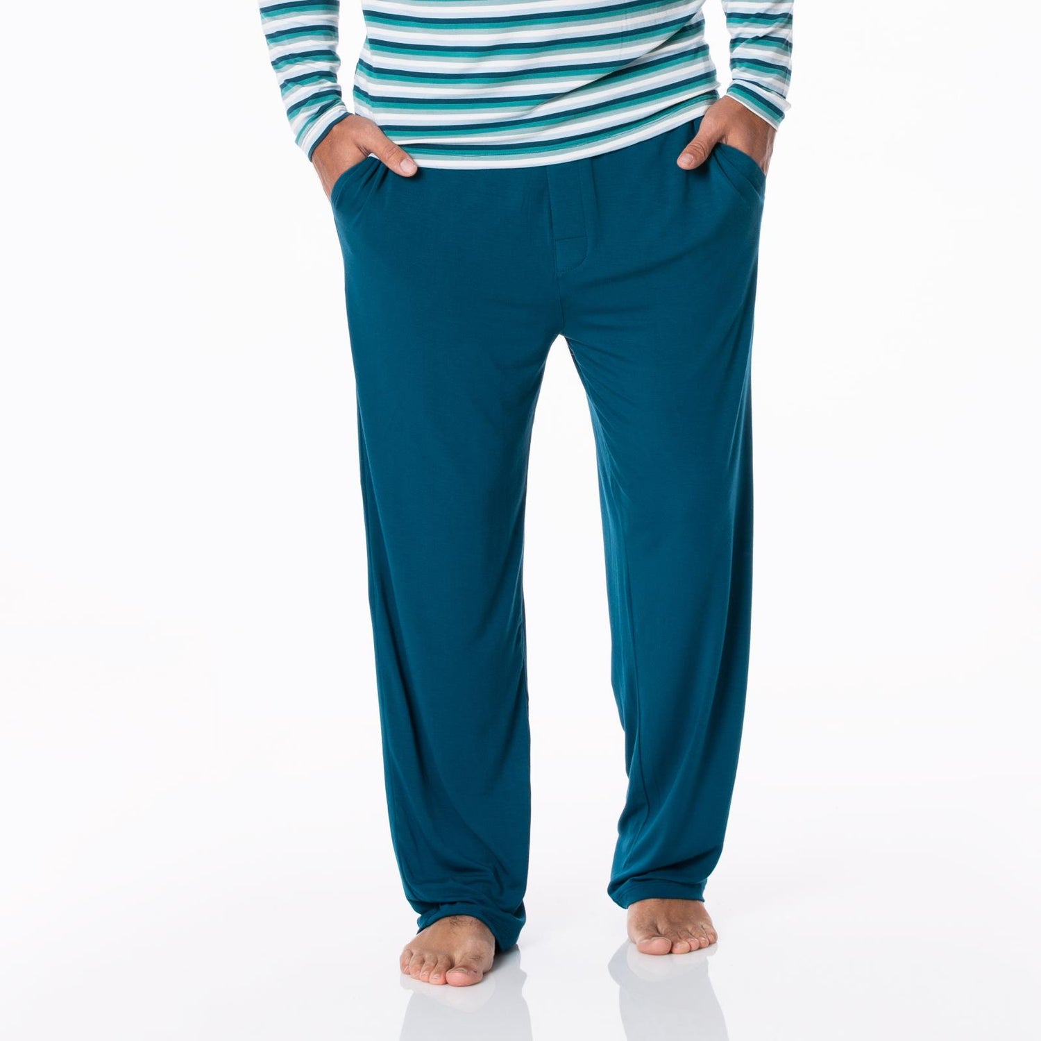 Men's Pajama Pants in Peacock