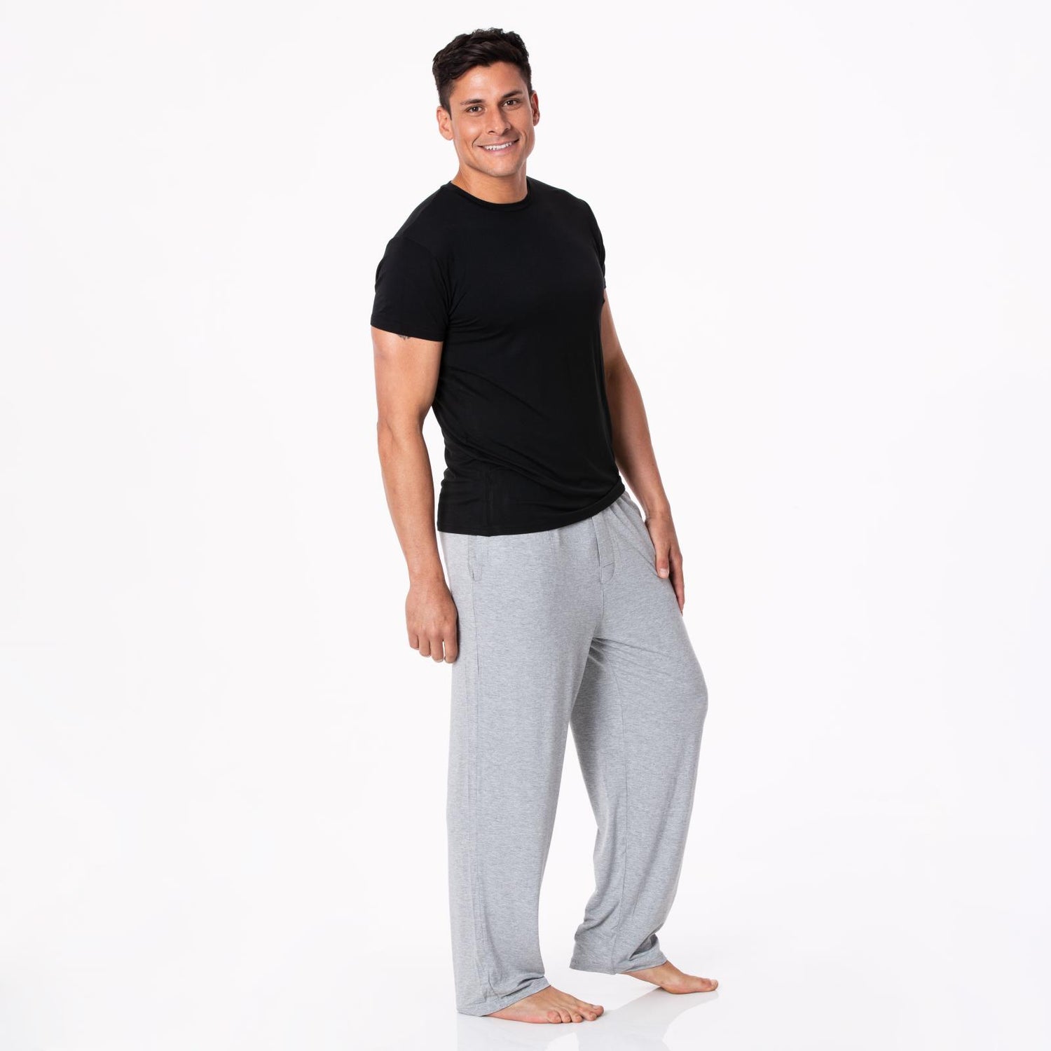 Men's Pajama Pants in Heathered Mist