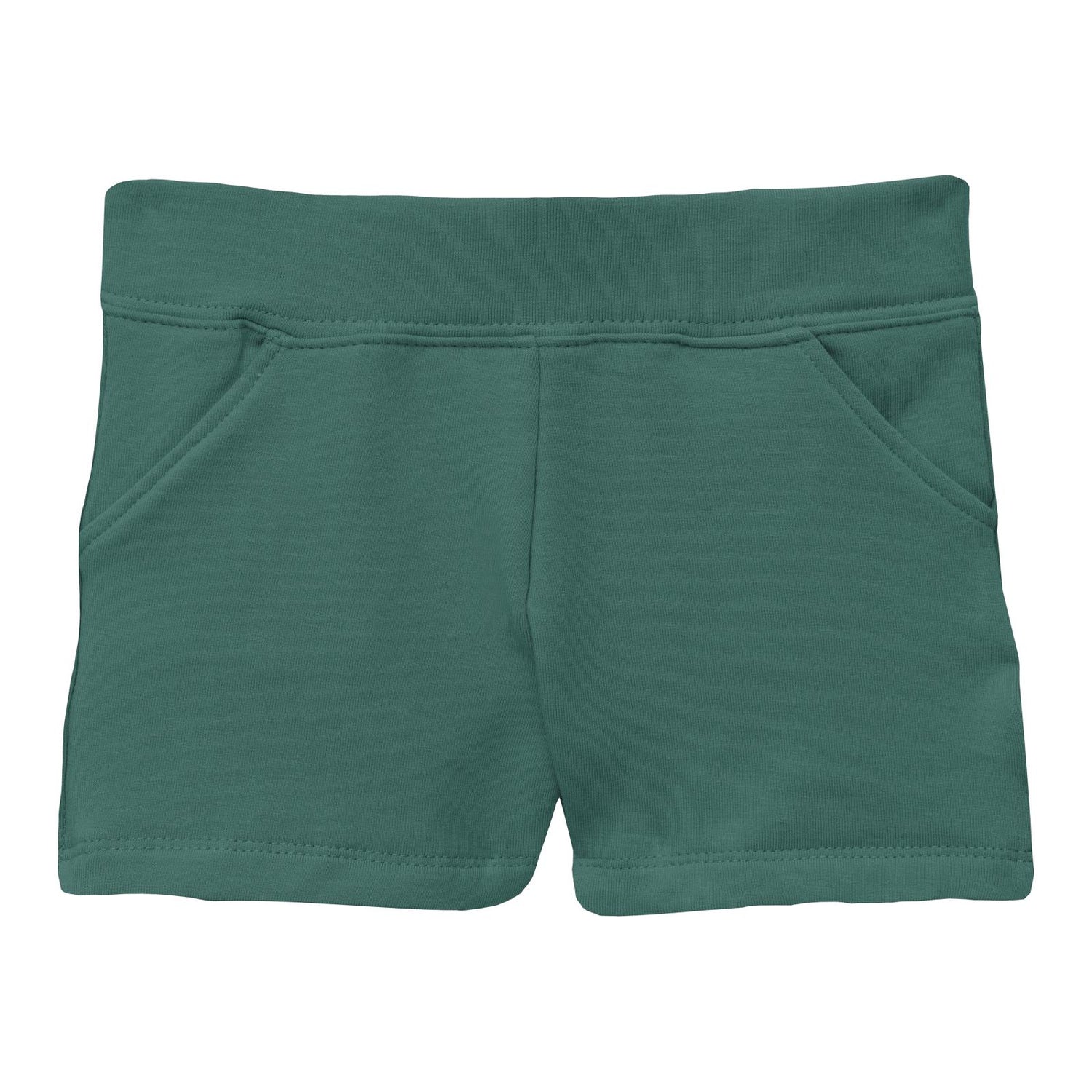 Fleece Summer Shorts in Ivy