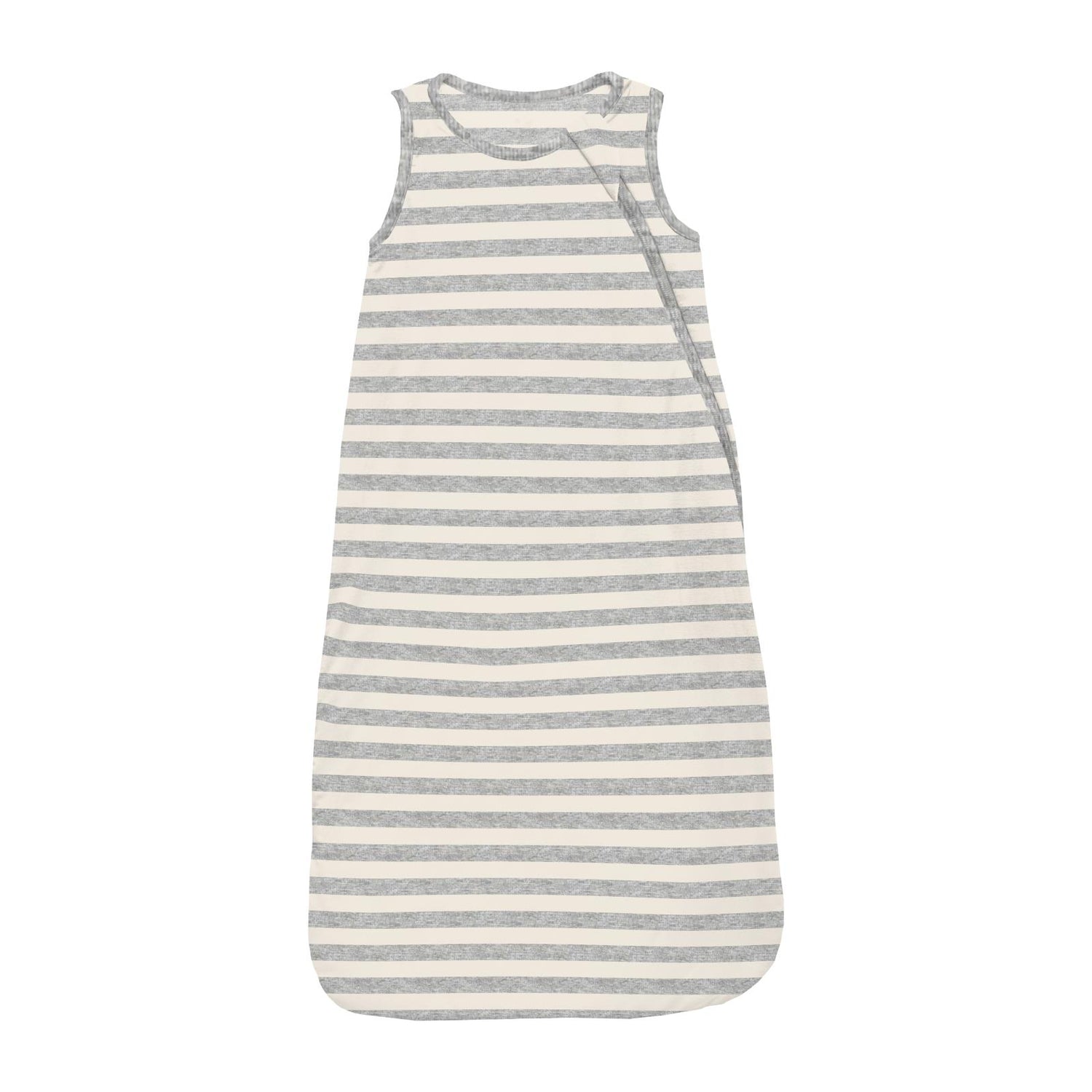 Print Fluffle Sleep Bag in Heathered Mist Sweet Stripe