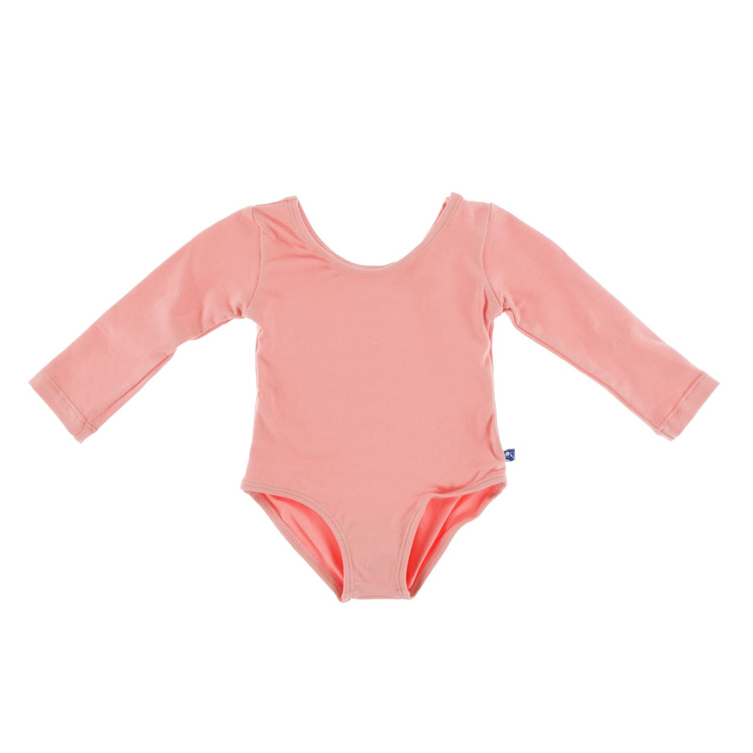 Long Sleeve Performance Jersey Leotard in Blush