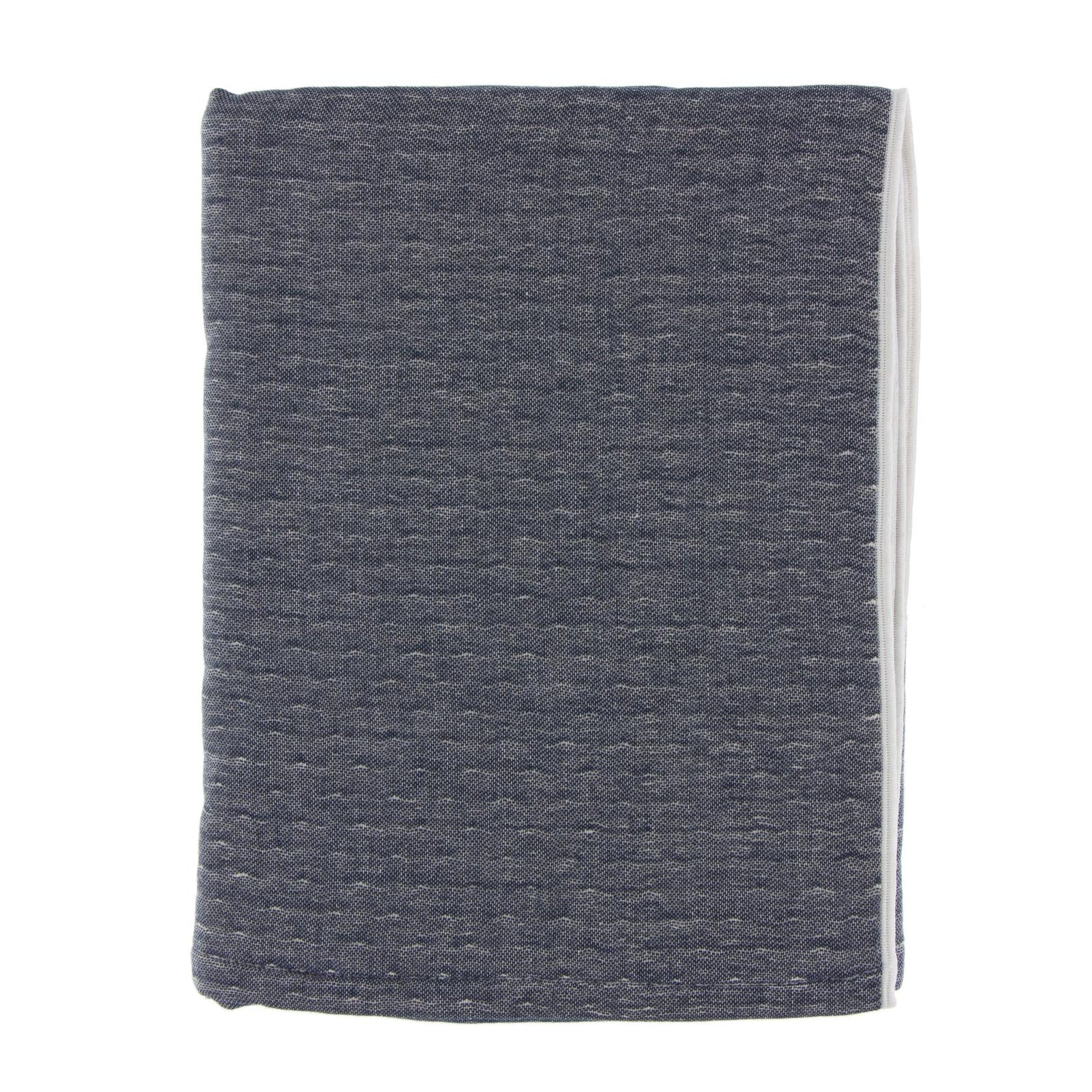 Muslin Bath Towel in Navy