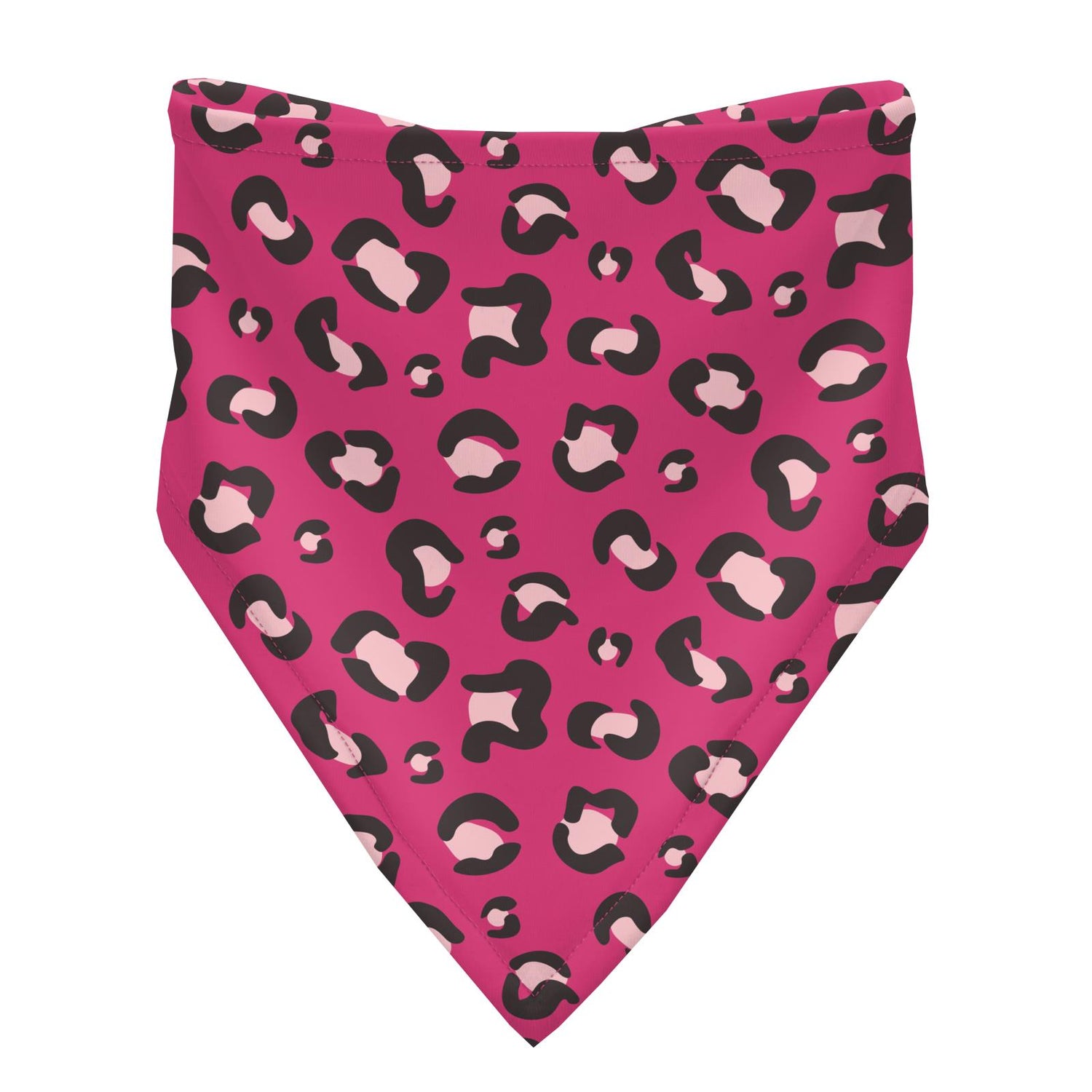 Print Bandana Bib Set of 3 in Calypso Splatter Paint, Calypso Cheetah Print & Lotus Lightning