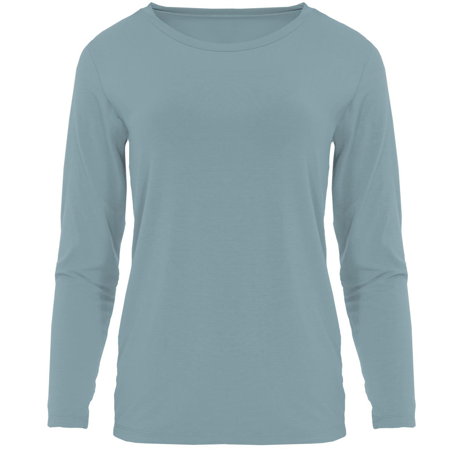 Women's Long Sleeve Relaxed Tee in Stormy Sea