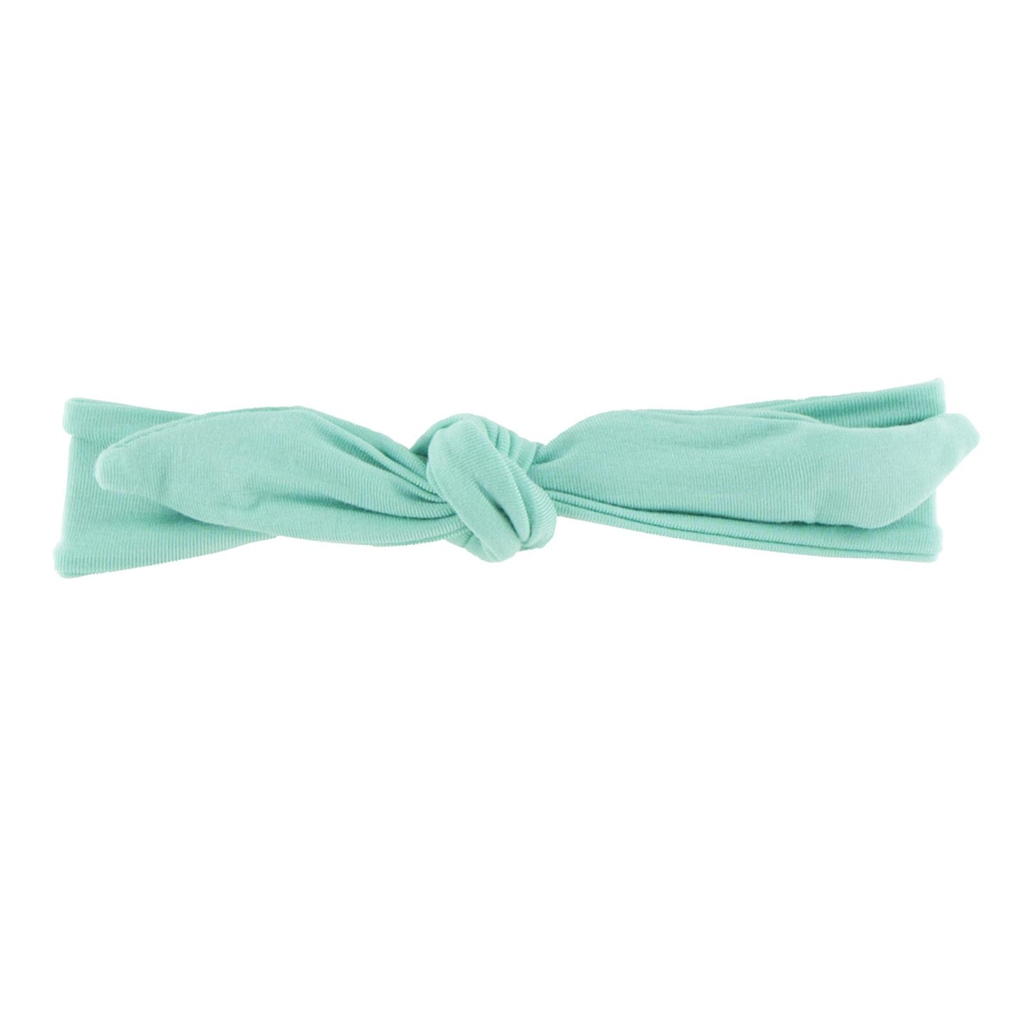 Women's Solid Bow Headband in Glass