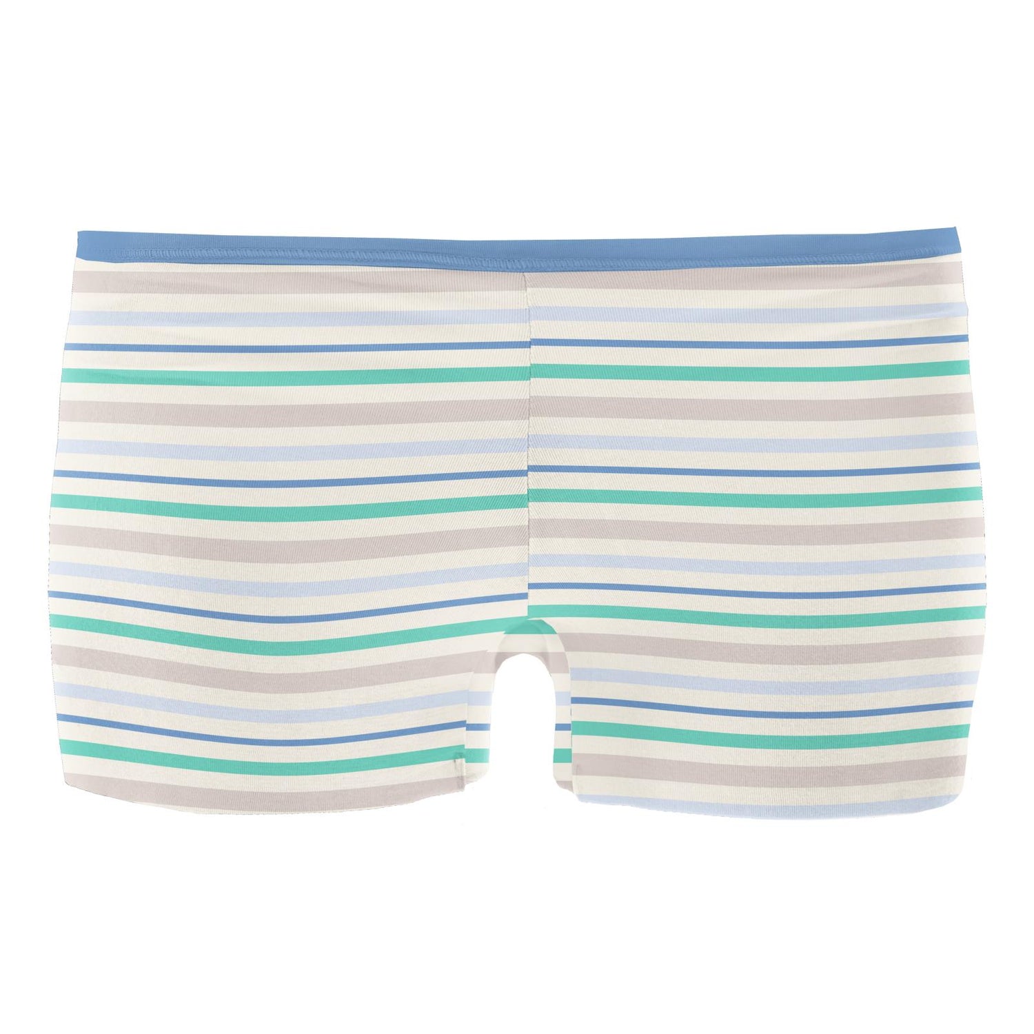 Women's Print Boy Short Underwear in Mythical Stripe