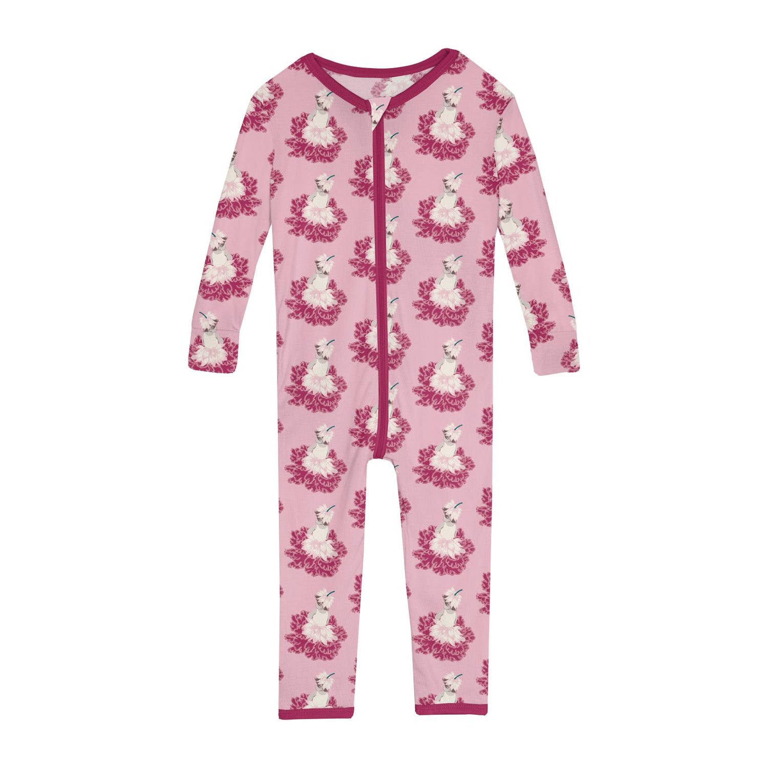 Print Convertible Sleeper with Zipper in Cake Pop Thumbelina