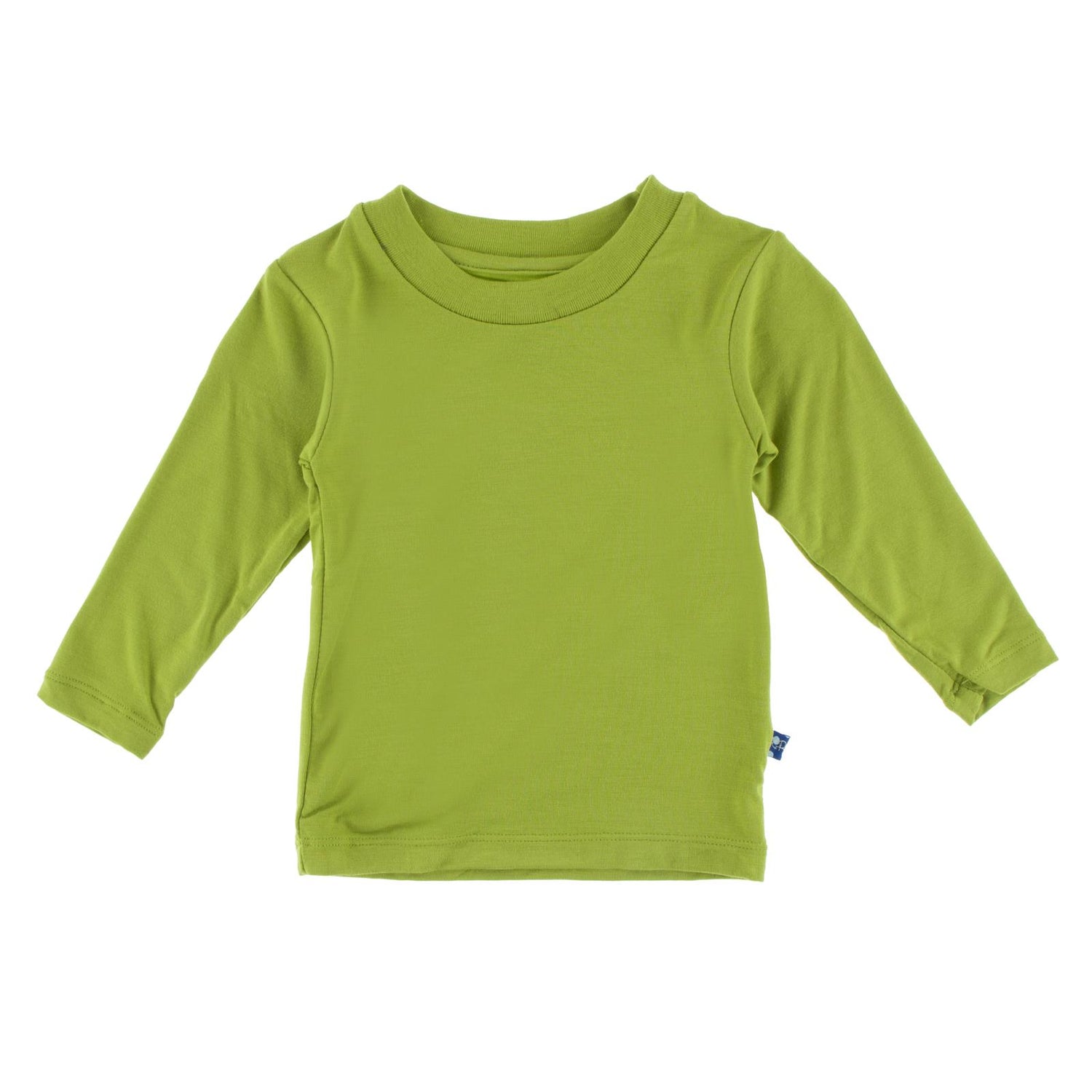 Long Sleeve Easy Fit Crew Neck Tee in Meadow