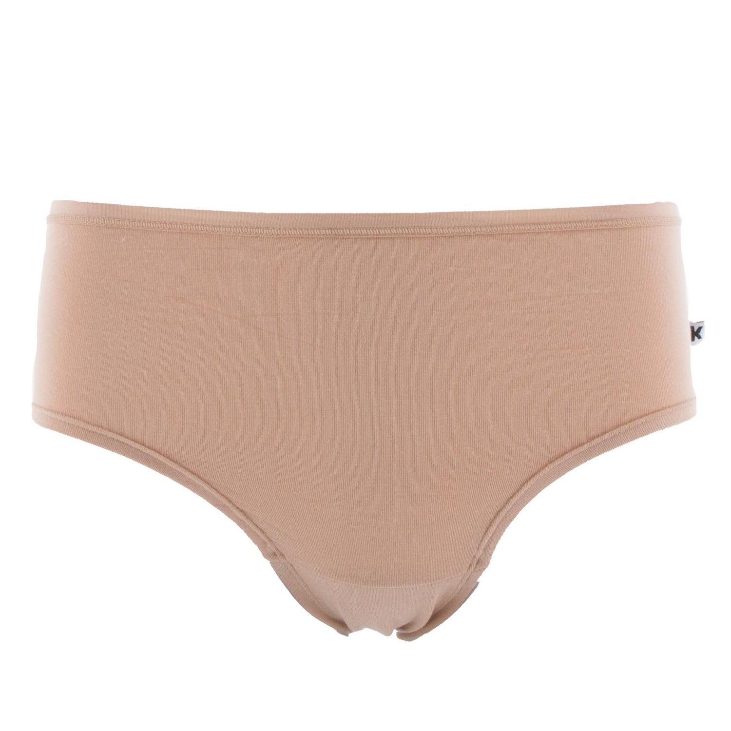 Women's Solid Classic Brief in Suede