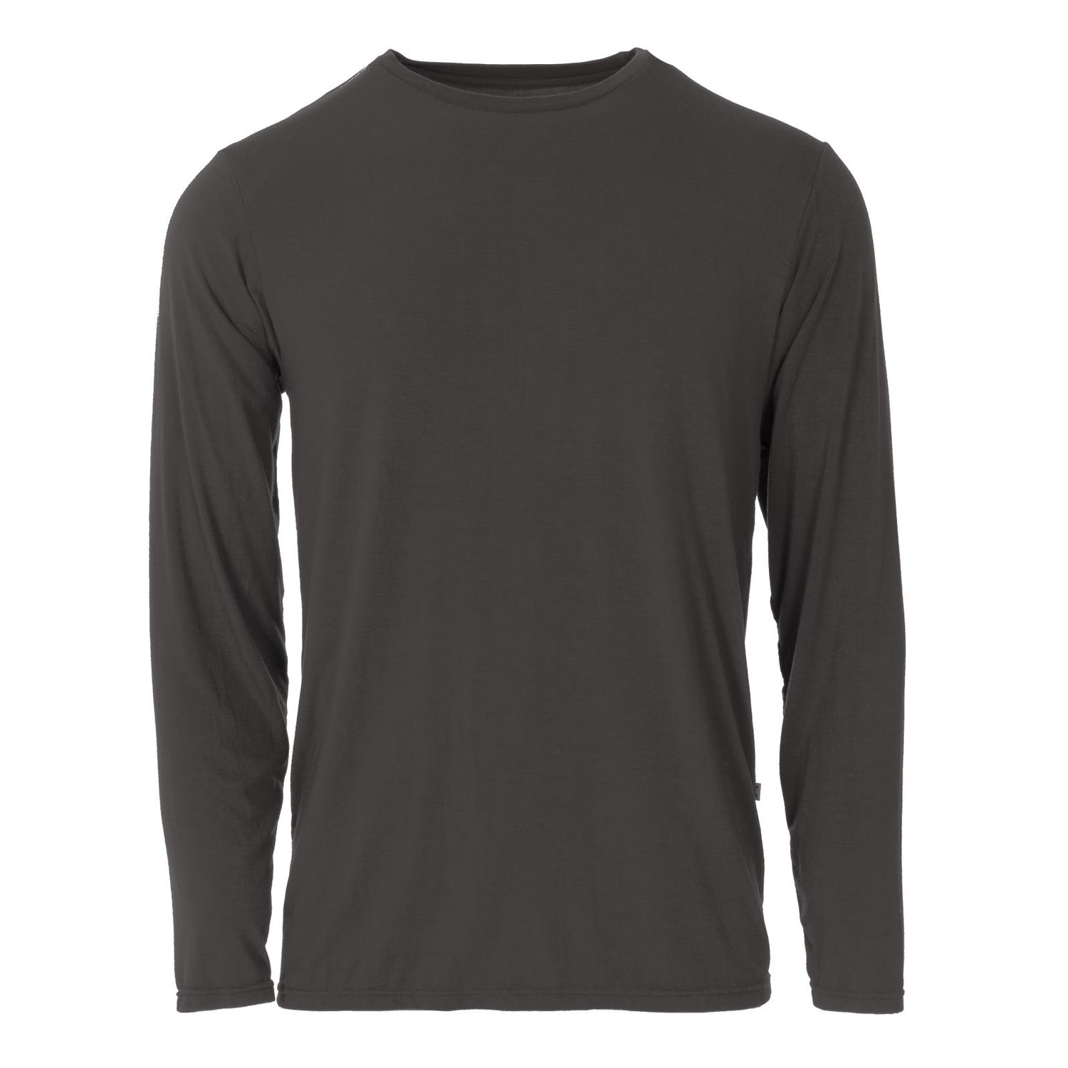 Men's Basic Long Sleeve Tee in Midnight